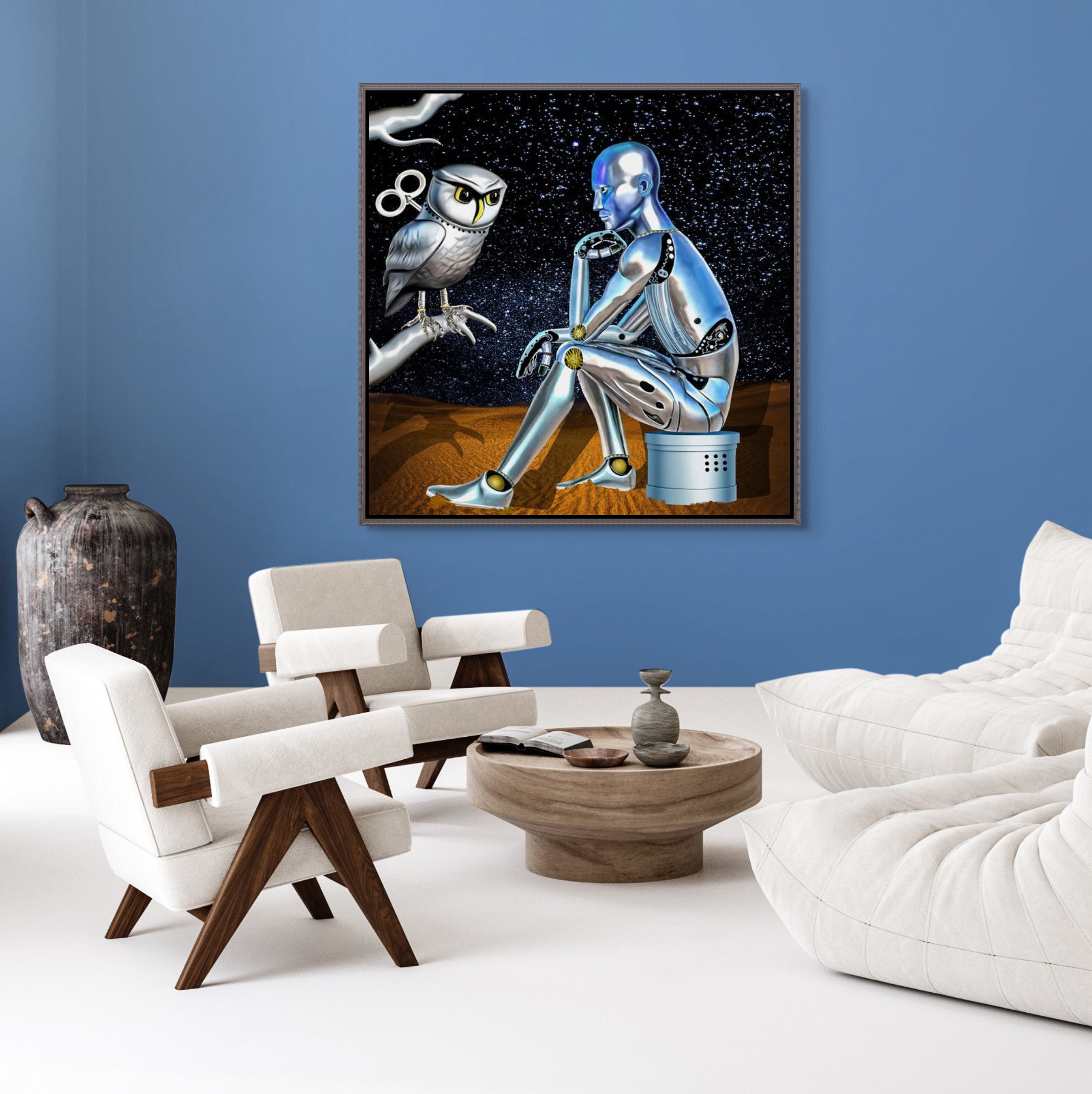 The Thinker 2.0 - Canvas Art