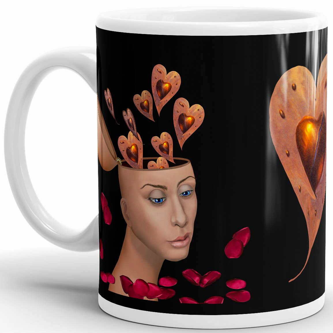 Thoughts Of Love -11oz White Mug