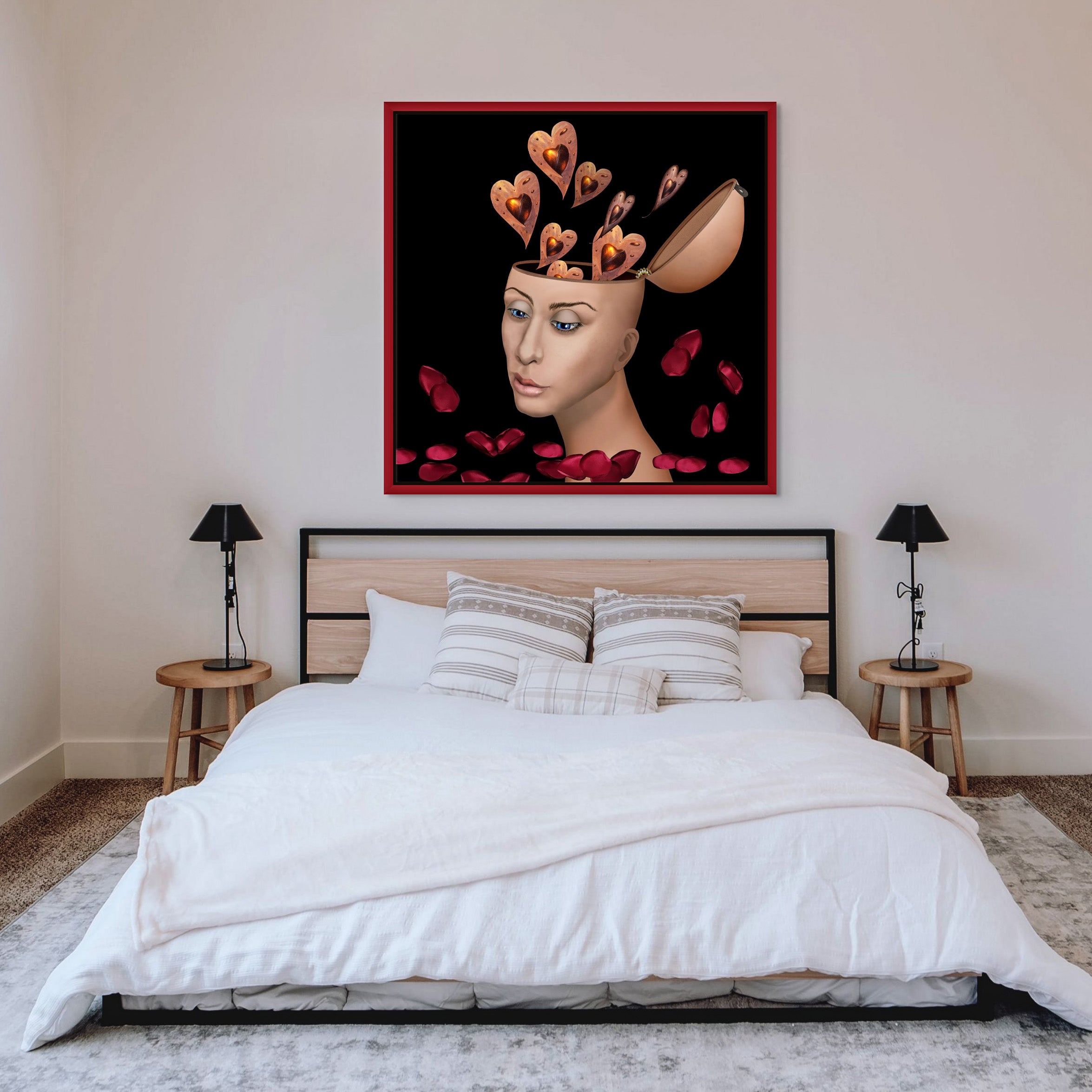 Thoughts Of Love - Canvas Art