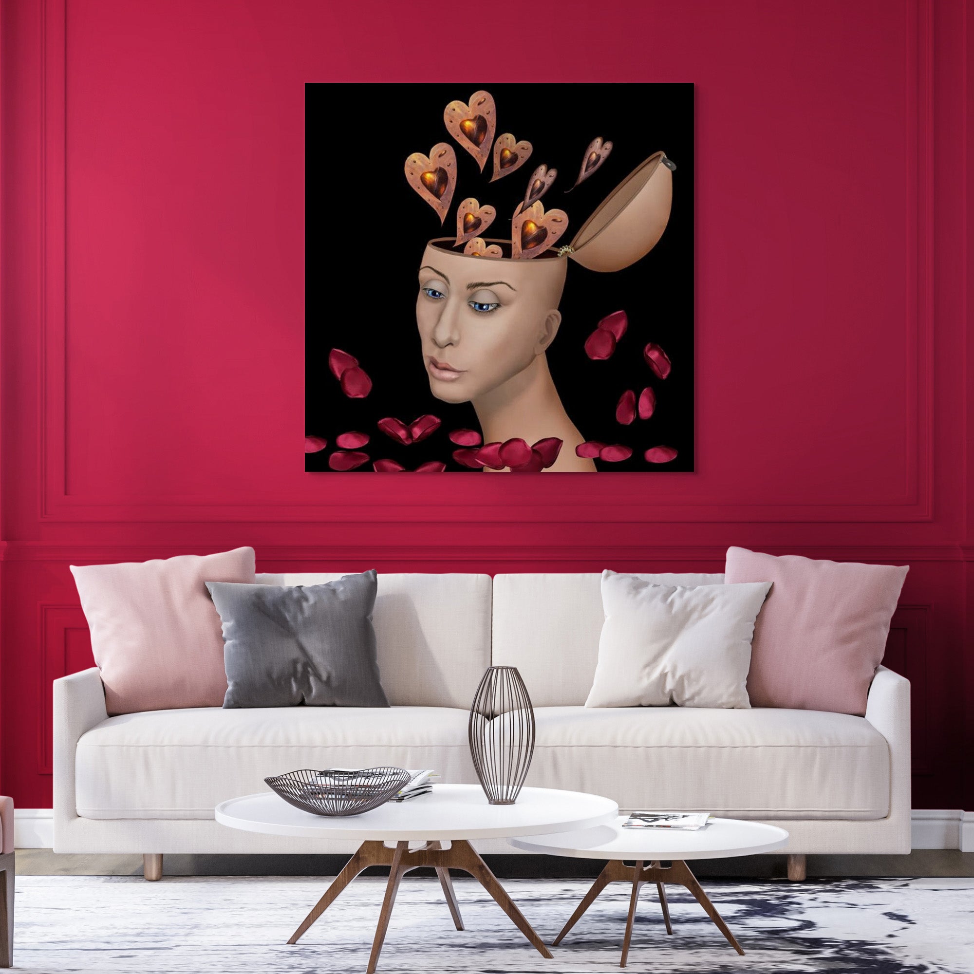 Thoughts Of Love - Canvas Art