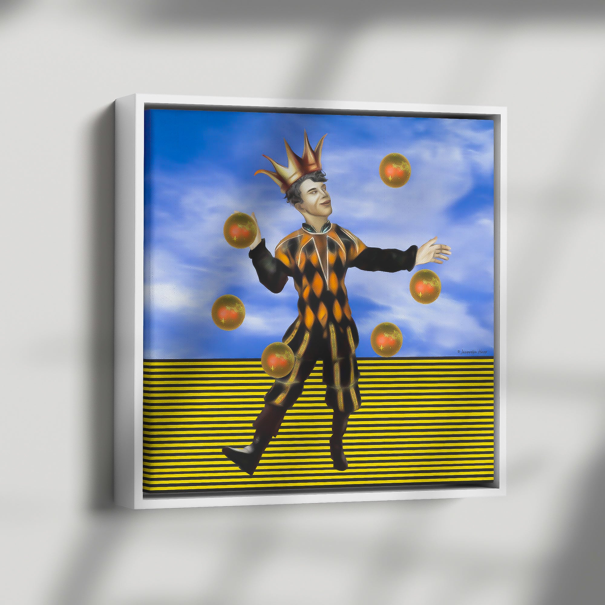 The Juggler - Framed Art