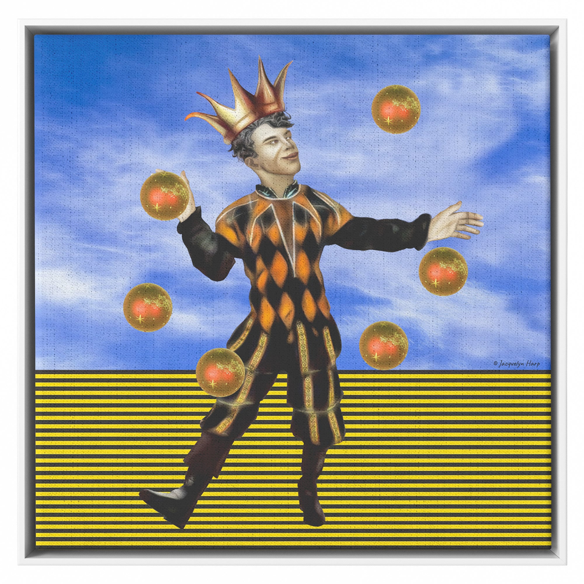 The Juggler - Framed Art