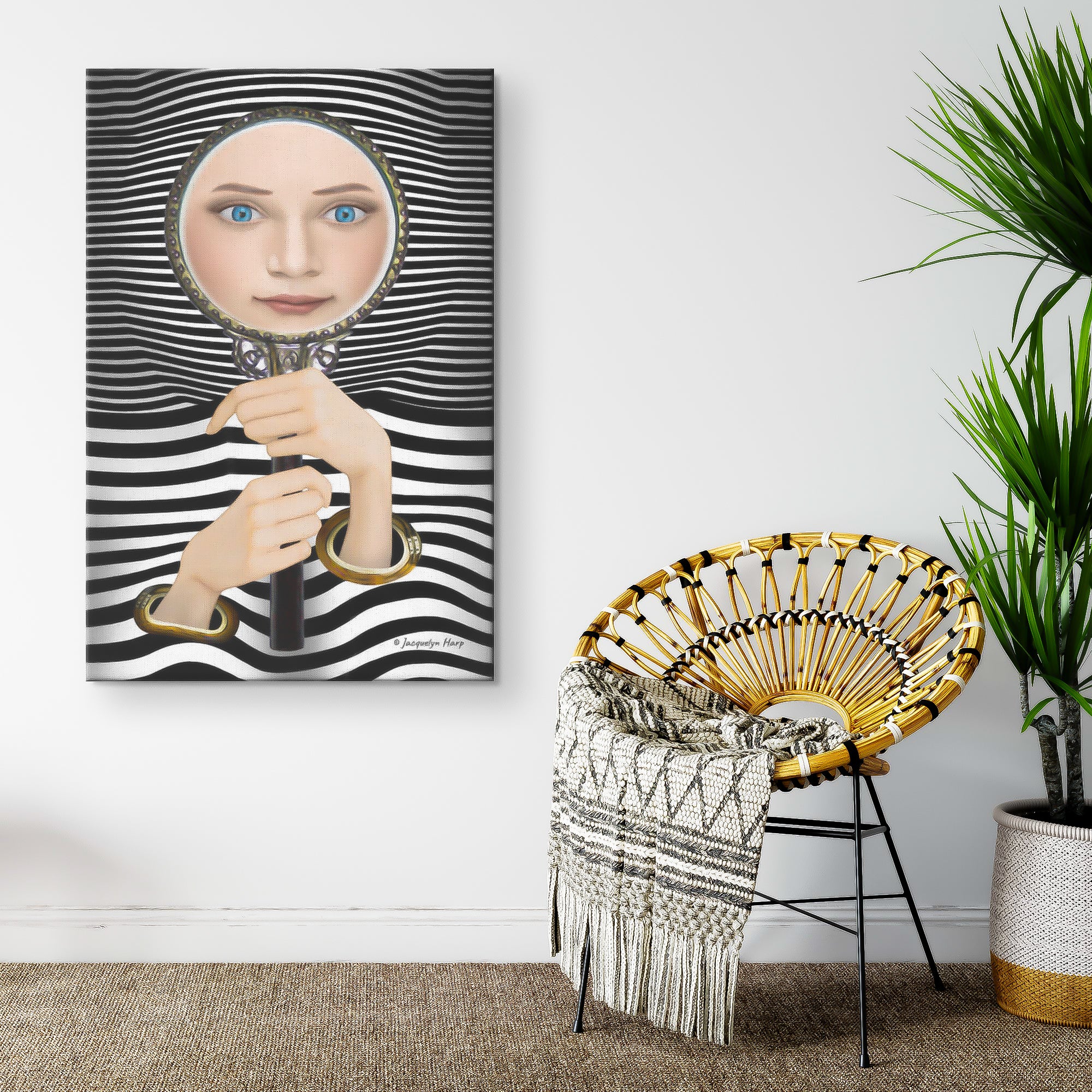 The Looking Glass - Canvas Art