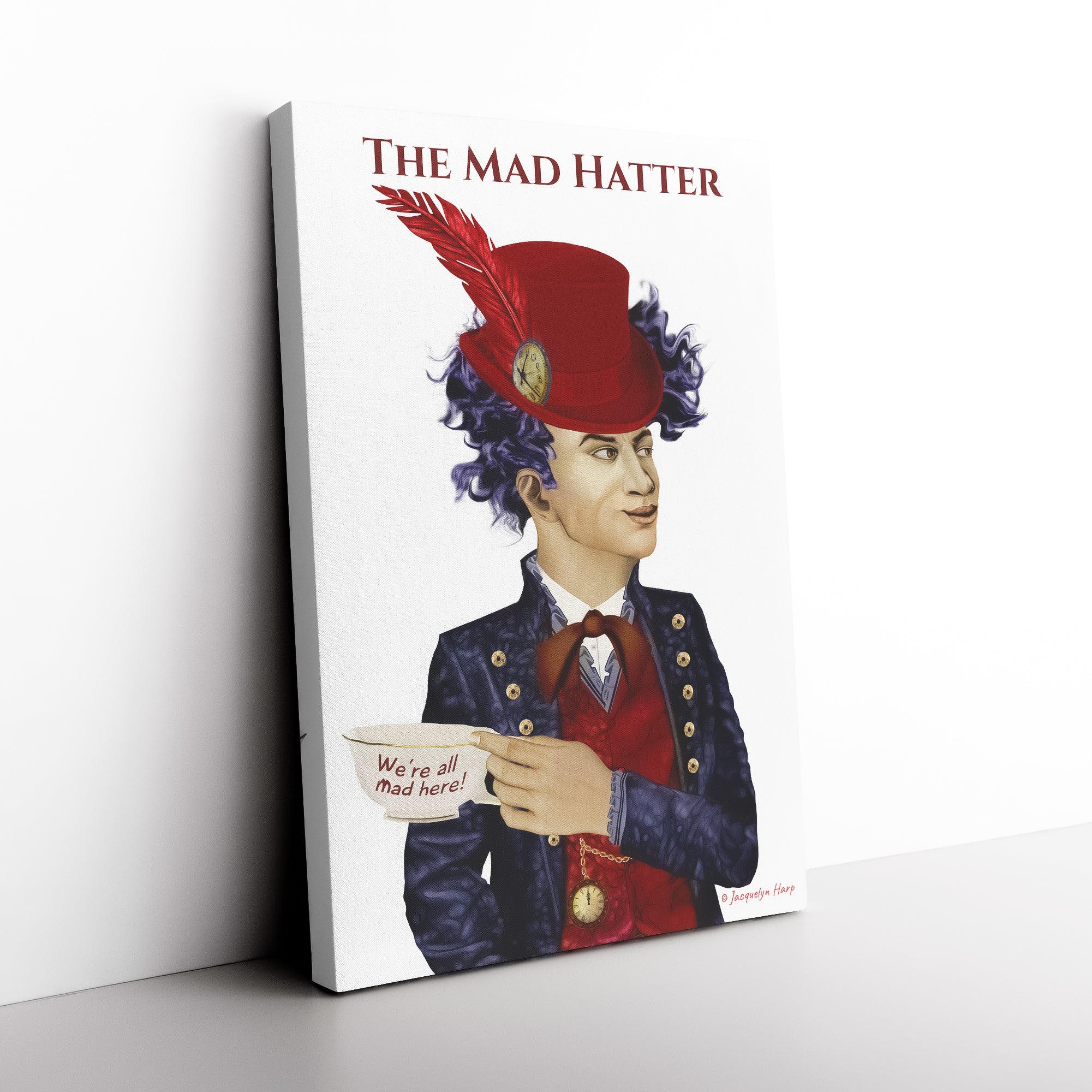 The Mad Hatter - Canvas Art