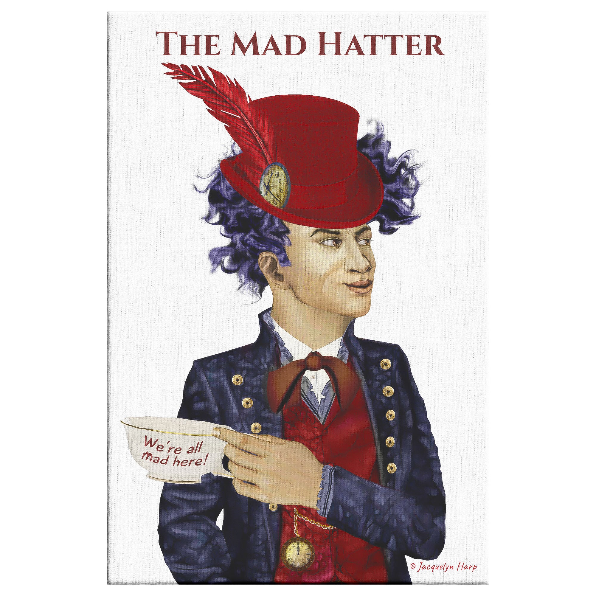 The Mad Hatter - Canvas Art