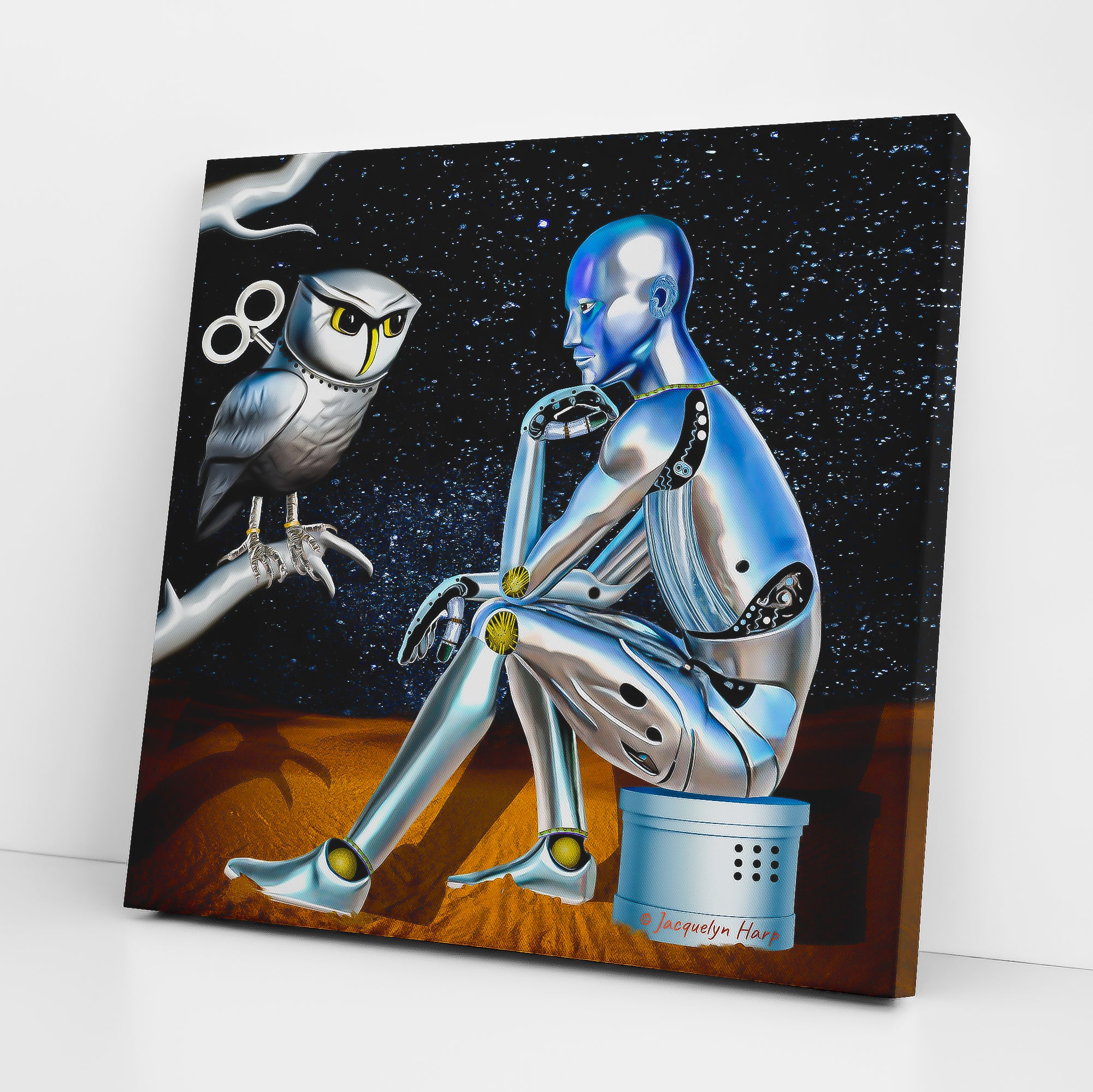 The Thinker 2.0 - Canvas Art