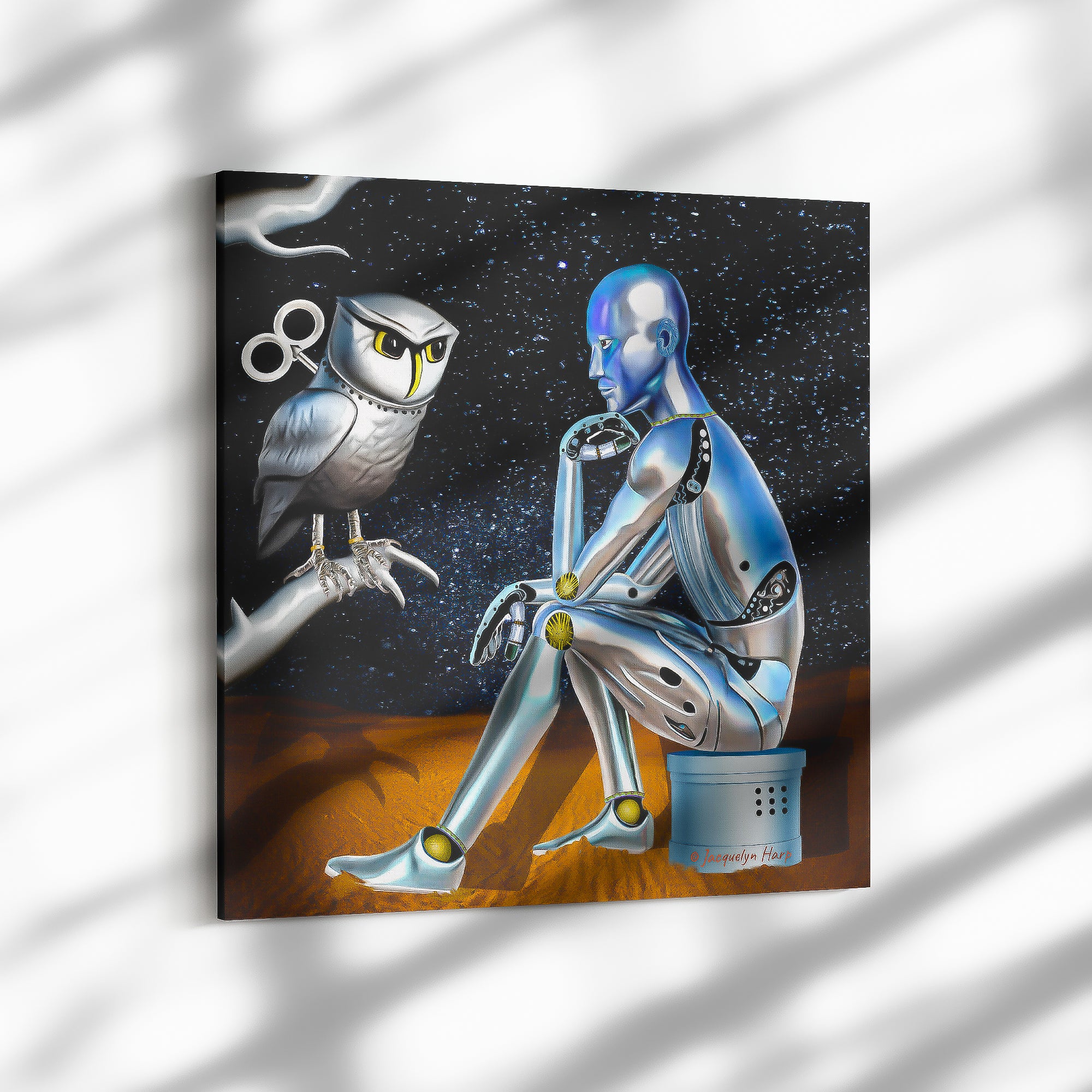 The Thinker 2.0 - Canvas Art