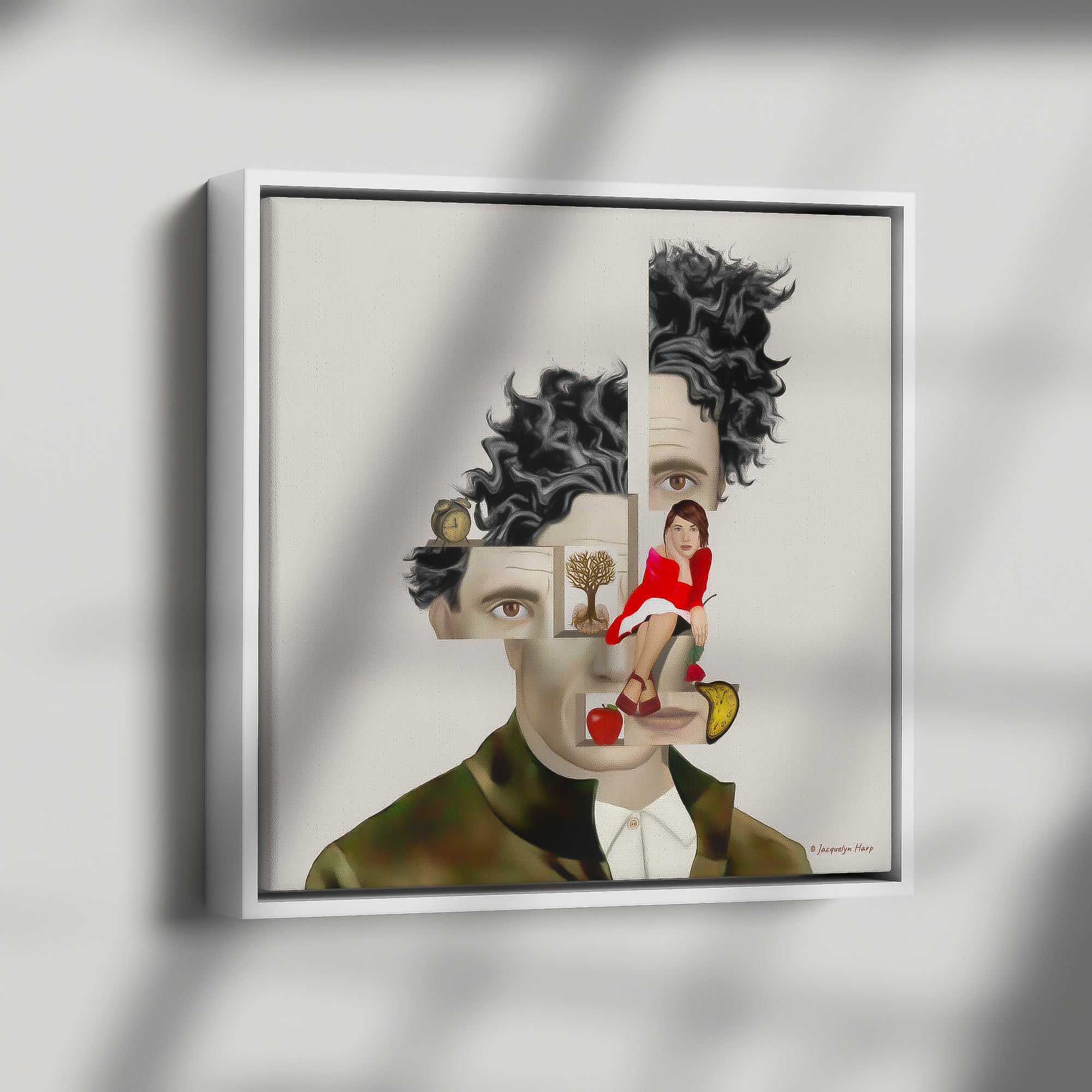 Thoughts Of Her - Framed Art