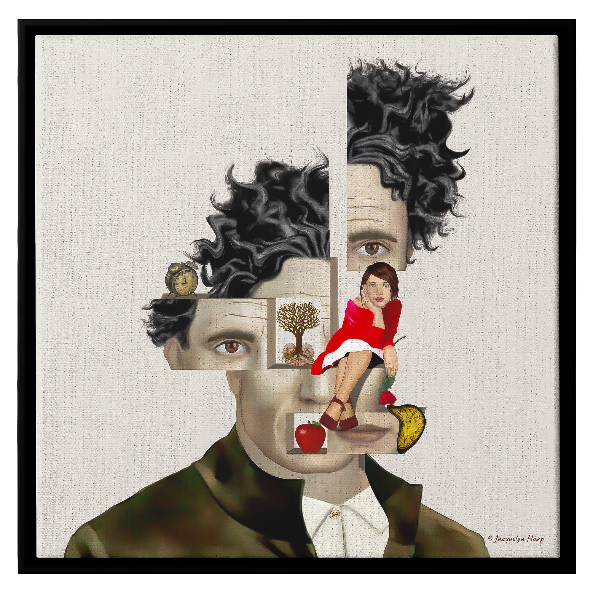 Thoughts Of Her - Framed Art