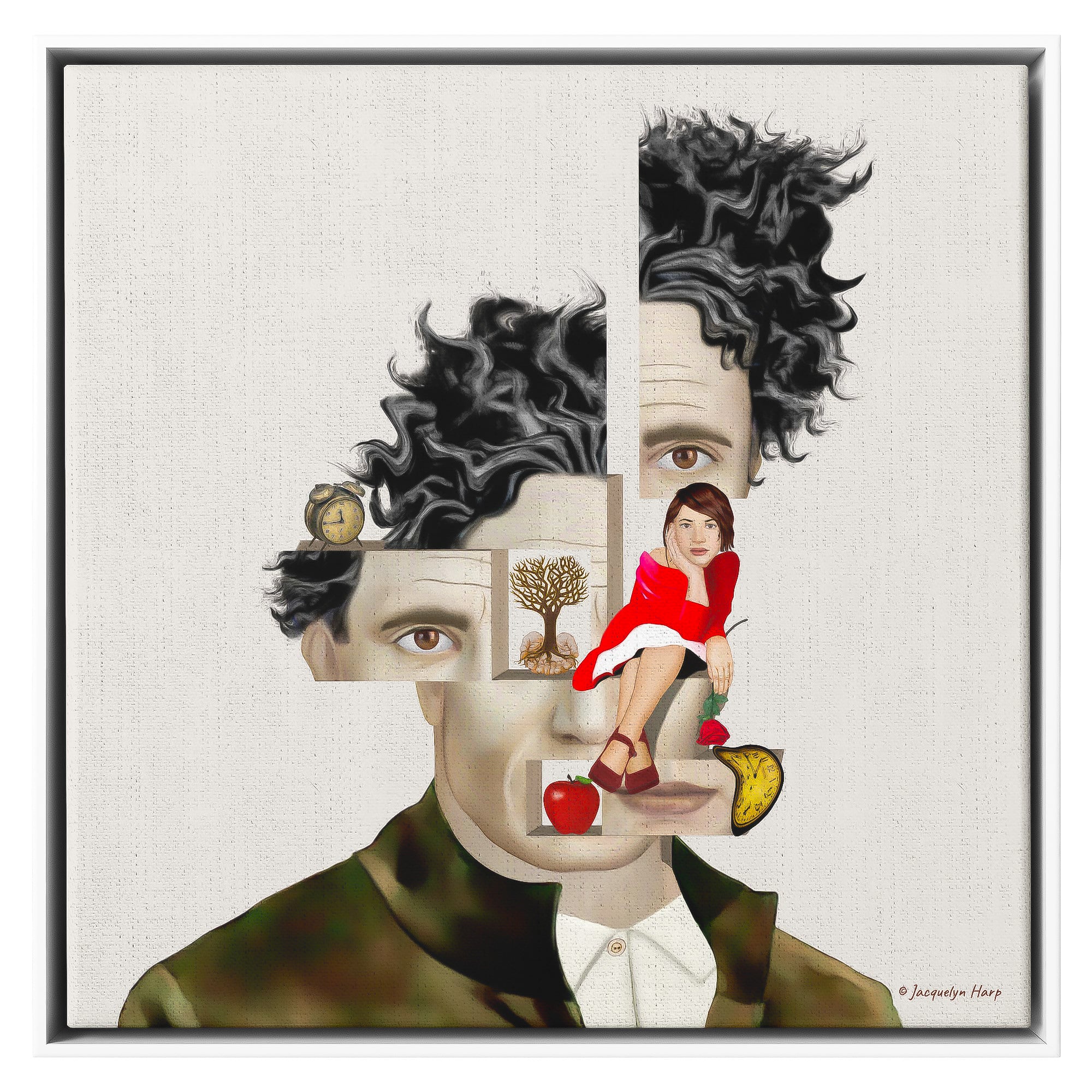 Thoughts Of Her - Framed Art