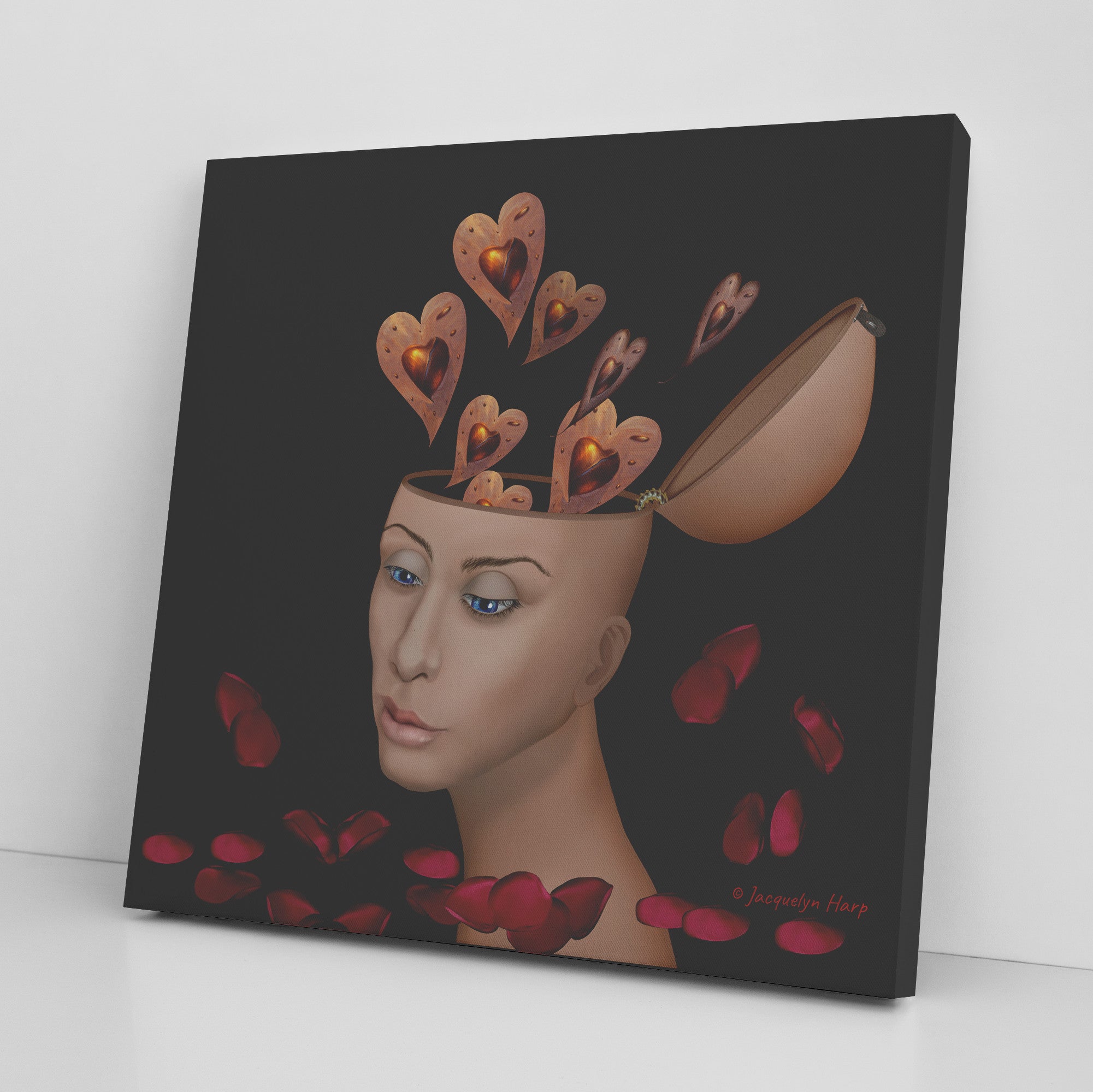 Thoughts Of Love - Canvas Art