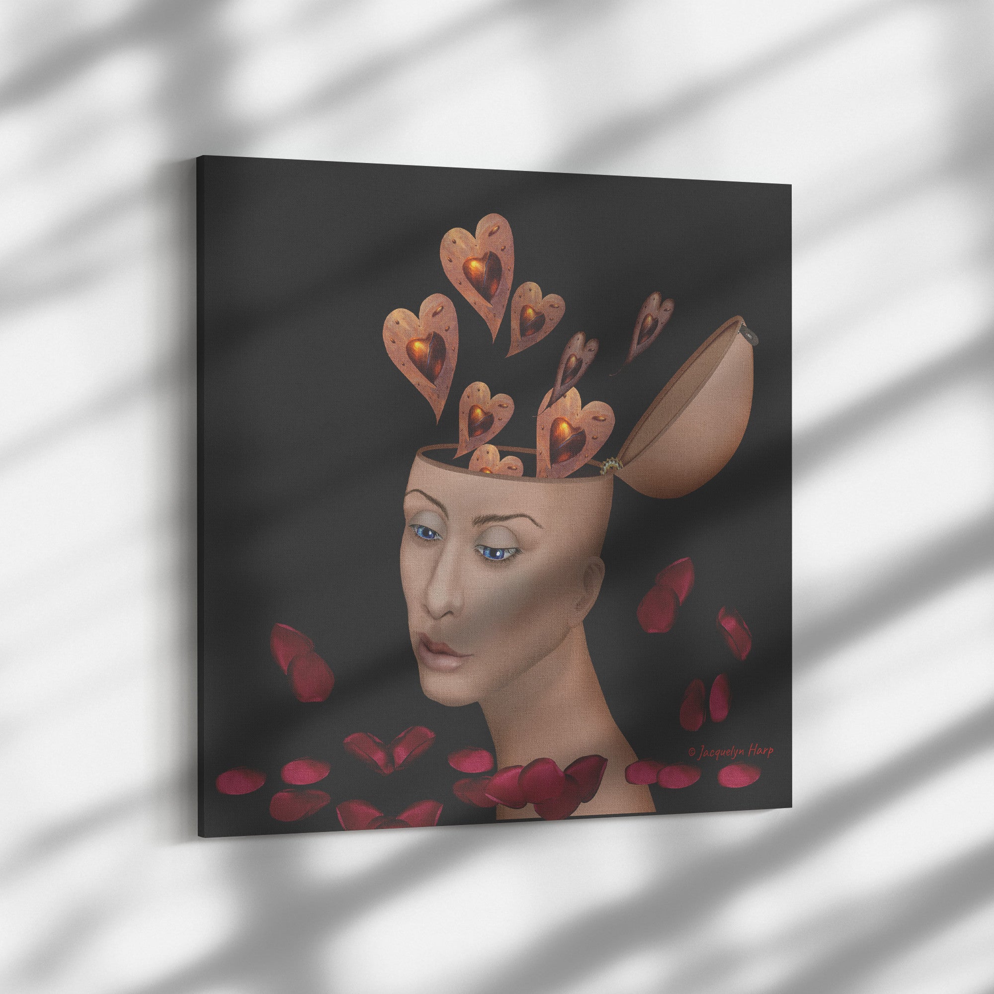 Thoughts Of Love - Canvas Art
