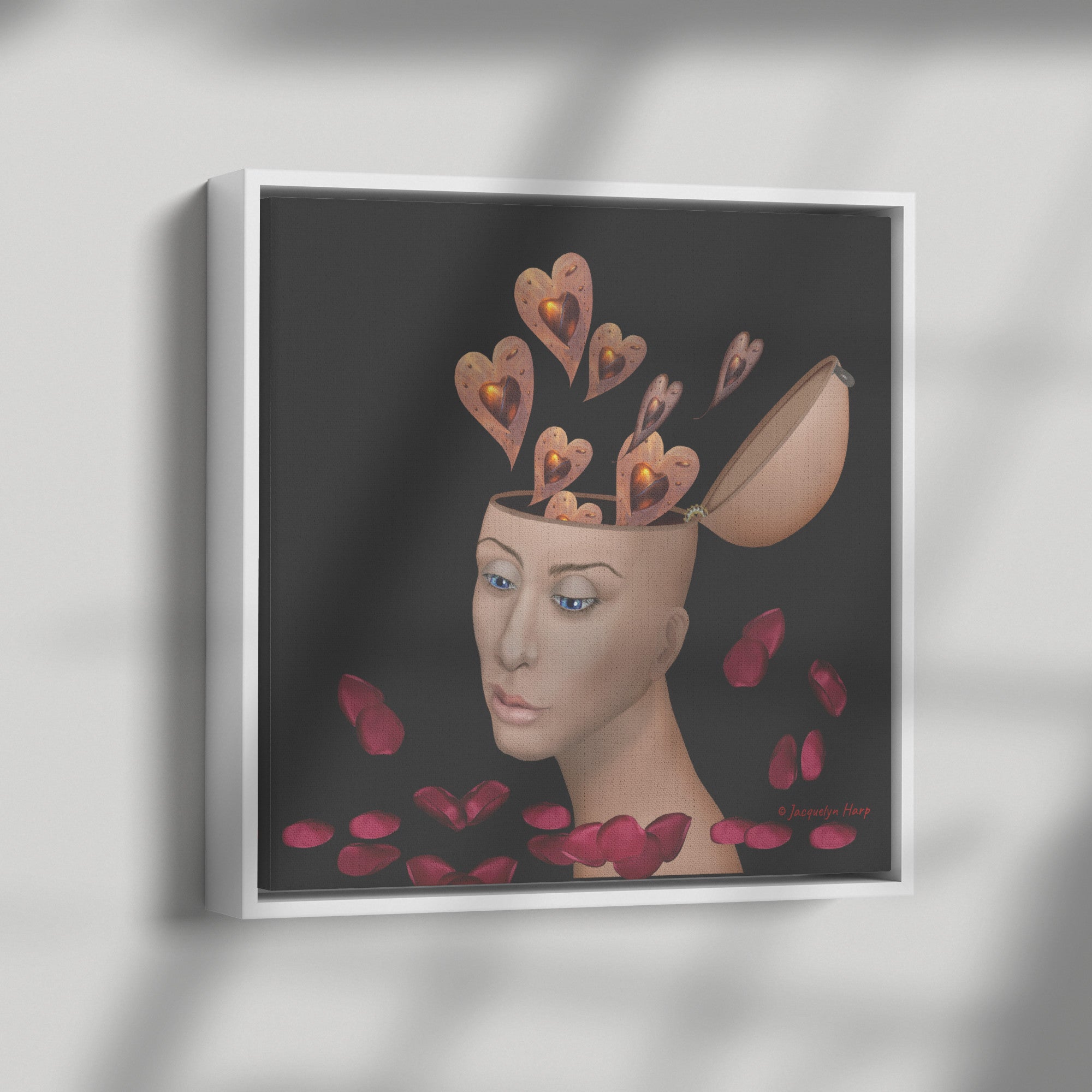 Thoughts Of Love - Framed Art