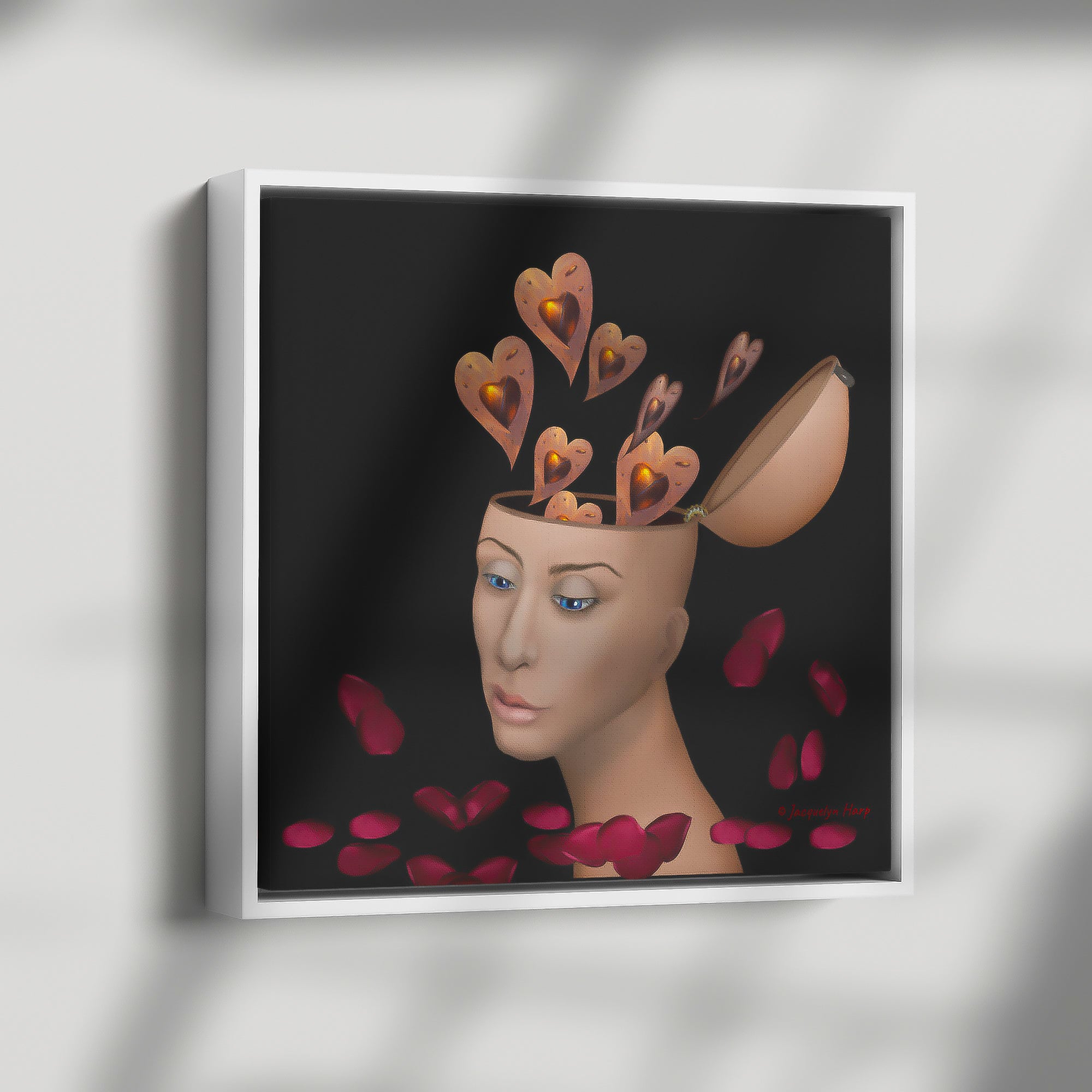 Thoughts Of Love - Framed Art