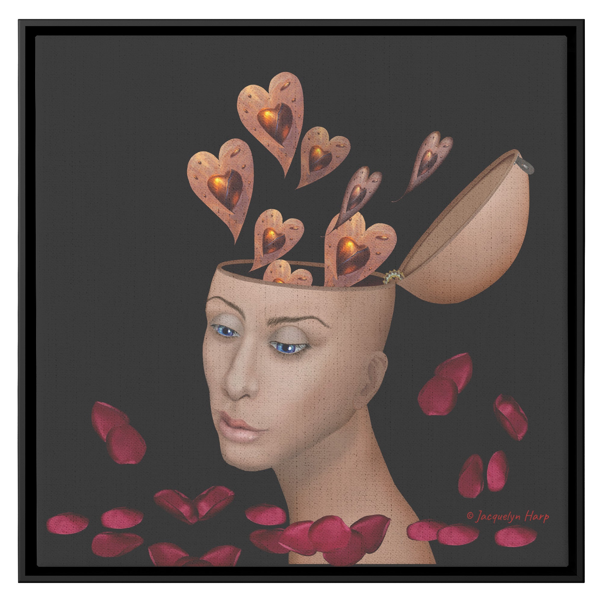 Thoughts Of Love - Framed Art