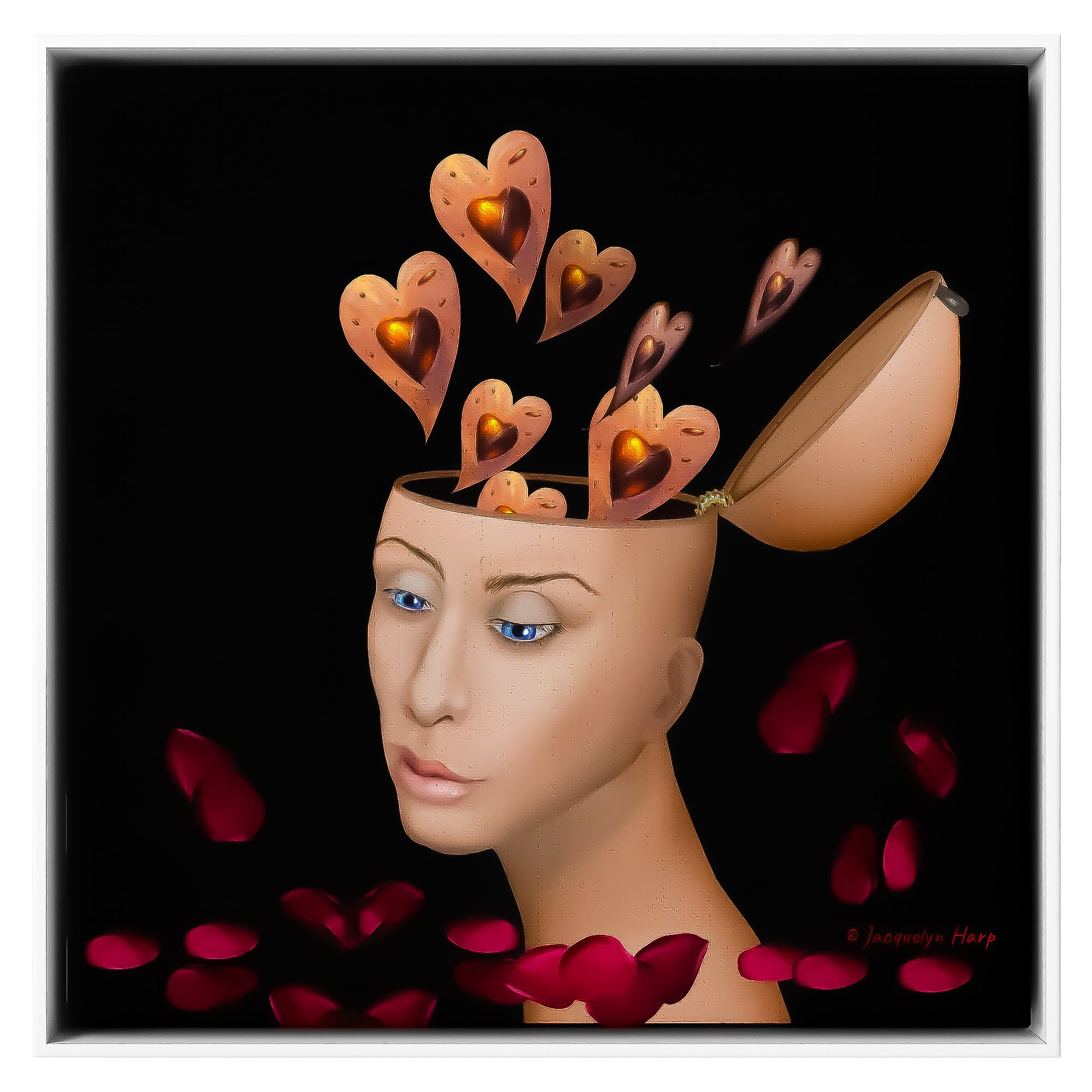 Thoughts Of Love - Framed Art
