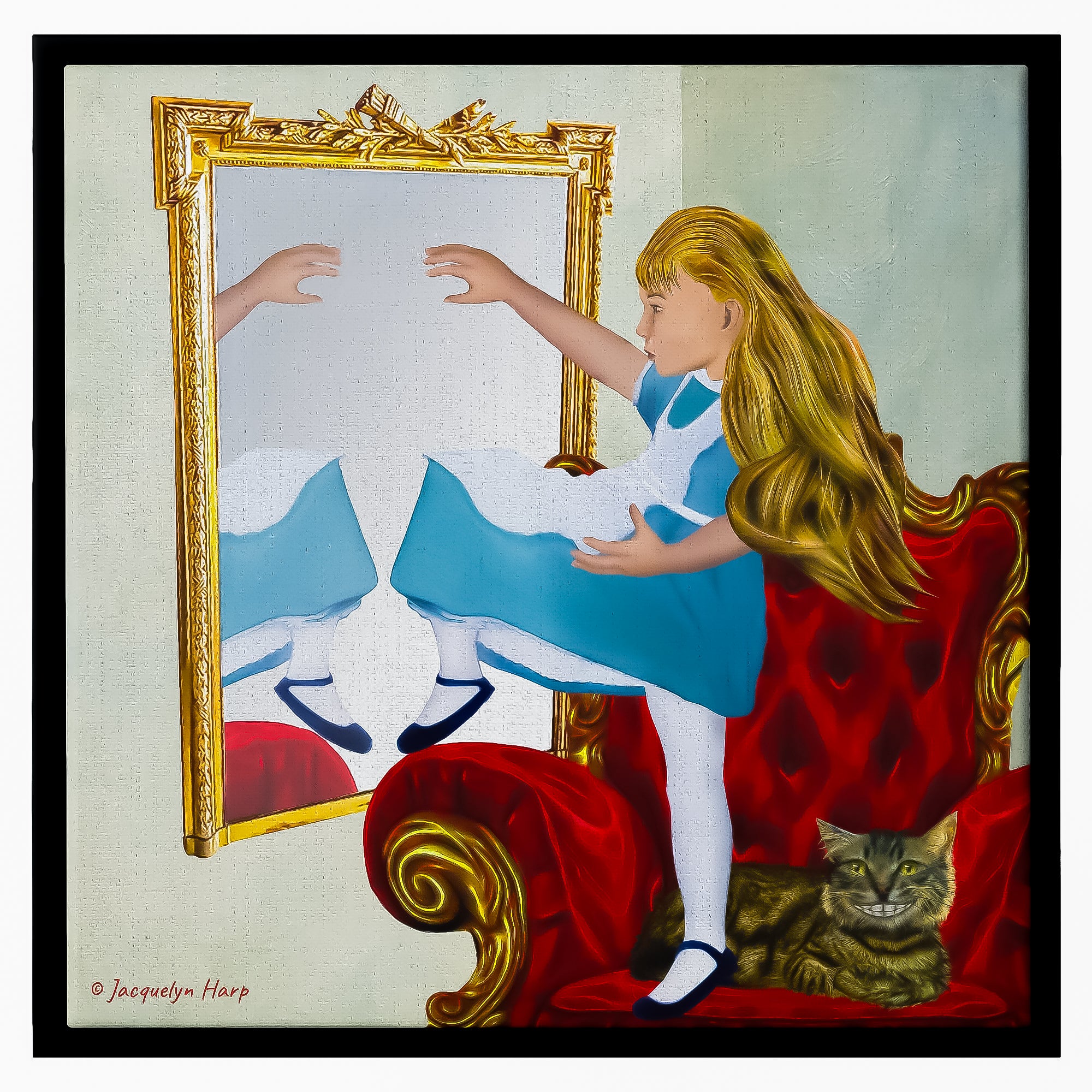 Through The Looking Glass - Framed Art