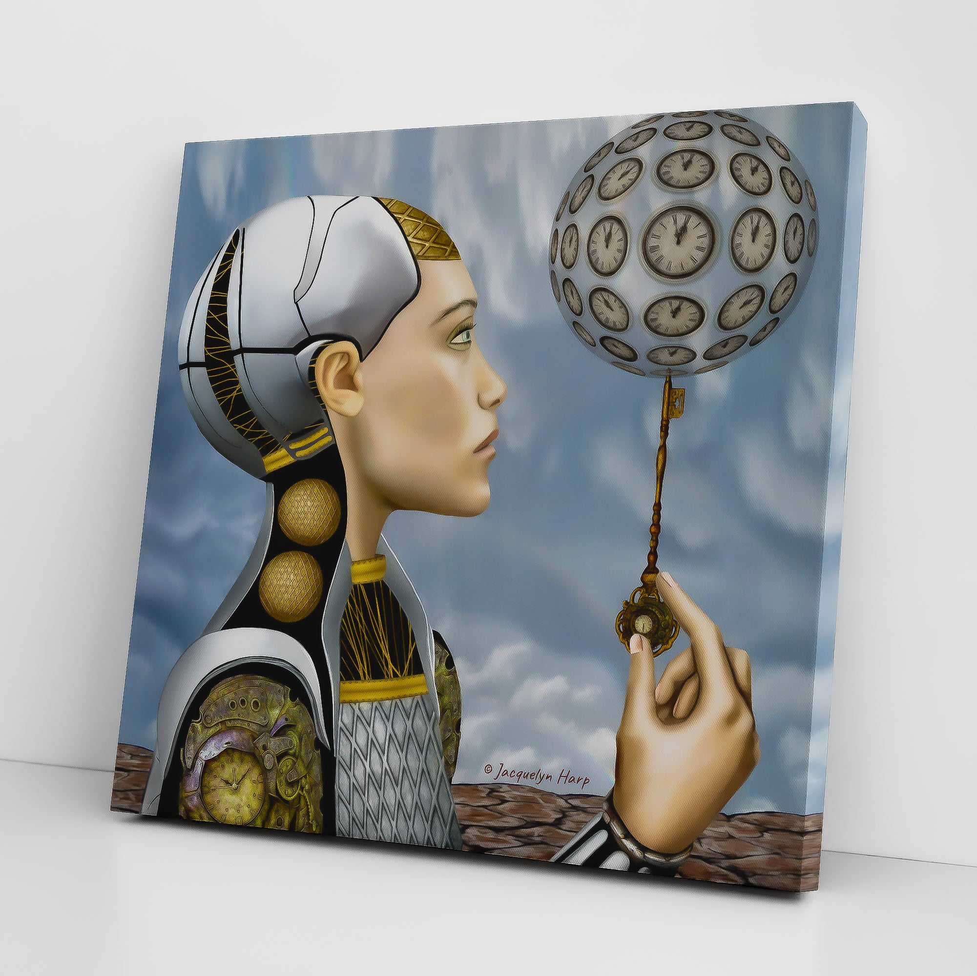 Time Is Circular - Canvas Art