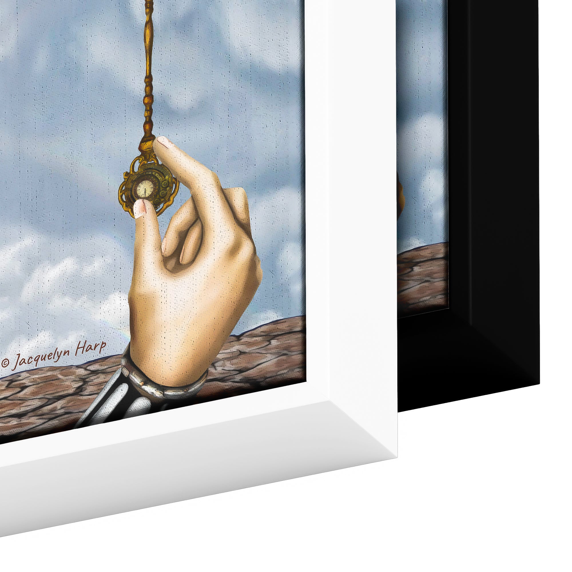 Time Is Circular - Framed Art