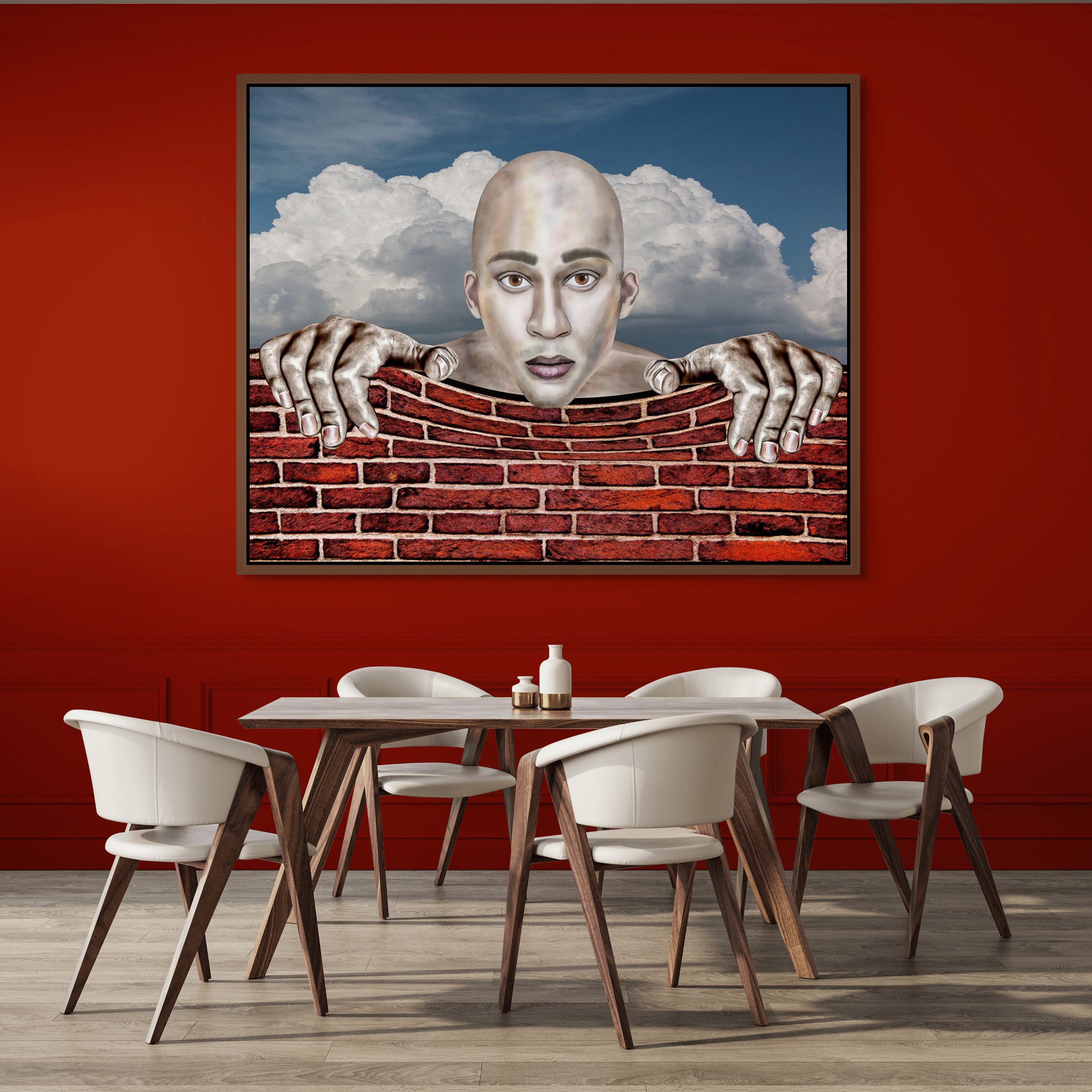 Wall Watching - Canvas Art