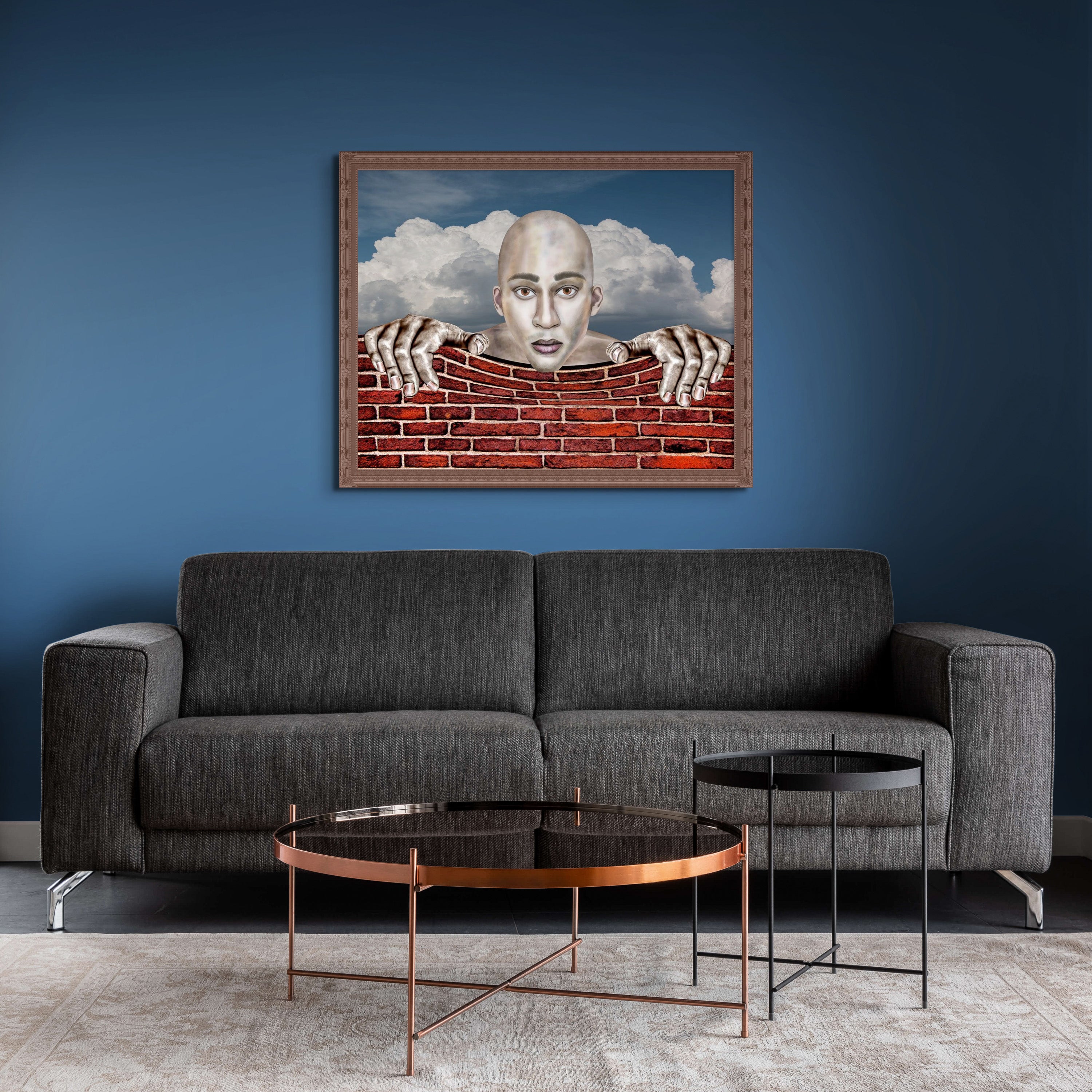 Wall Watching - Canvas Art