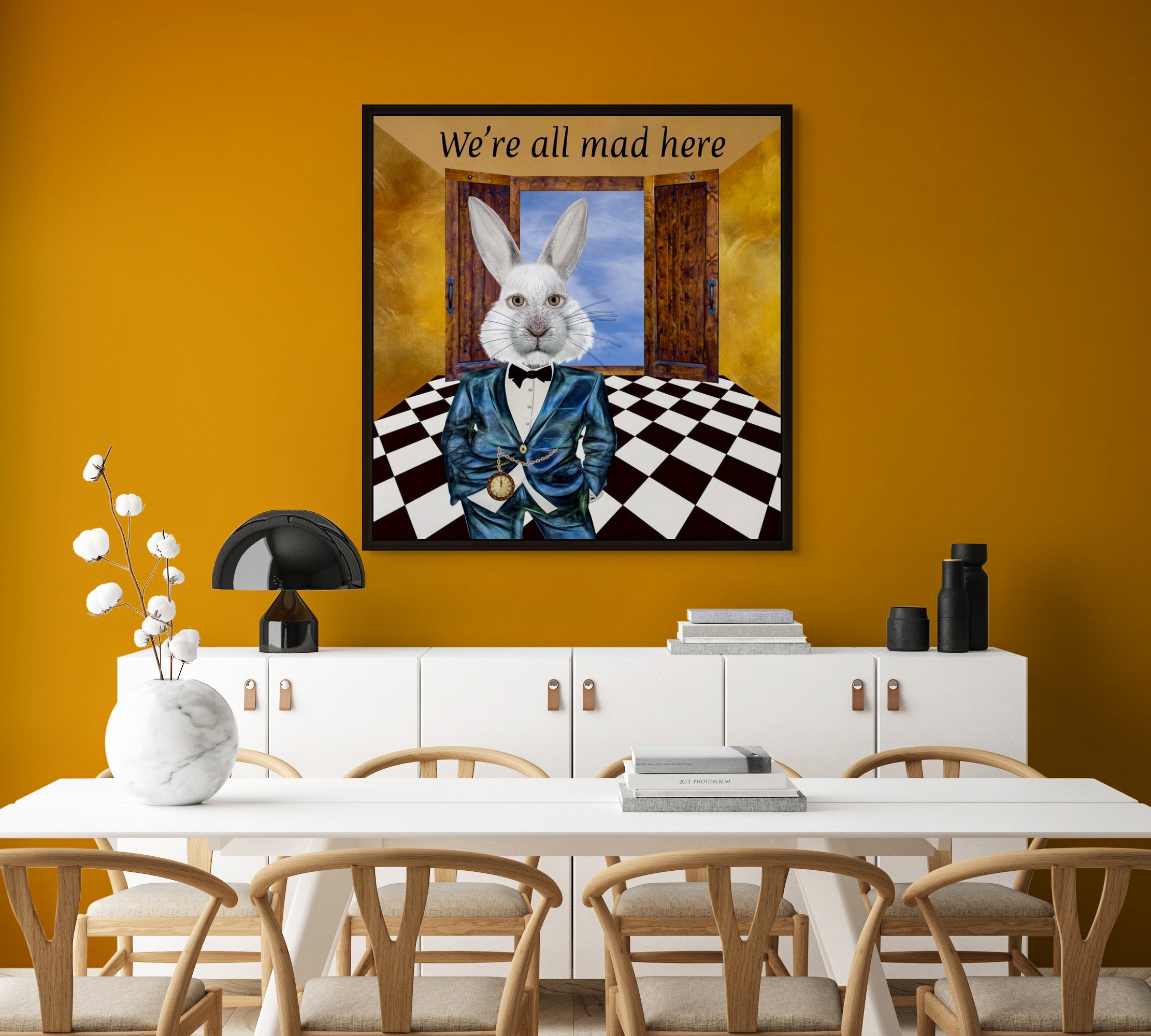 We're All Mad Here - Canvas Art