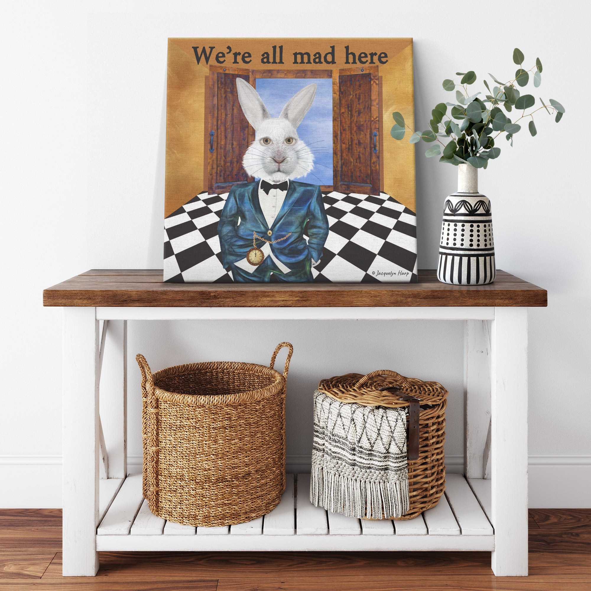 We're All Mad Here - Canvas Art