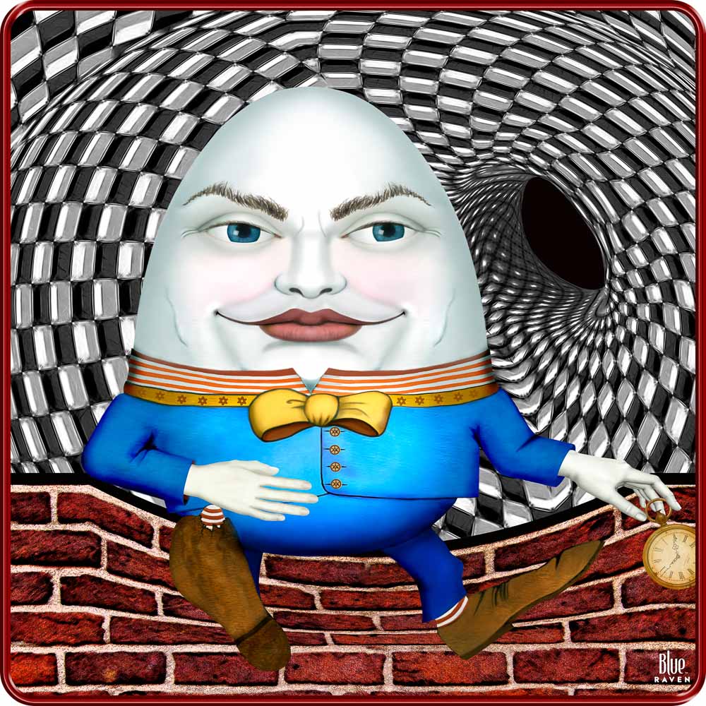 Humpty Dumpty - Women's Fitted T-Shirt