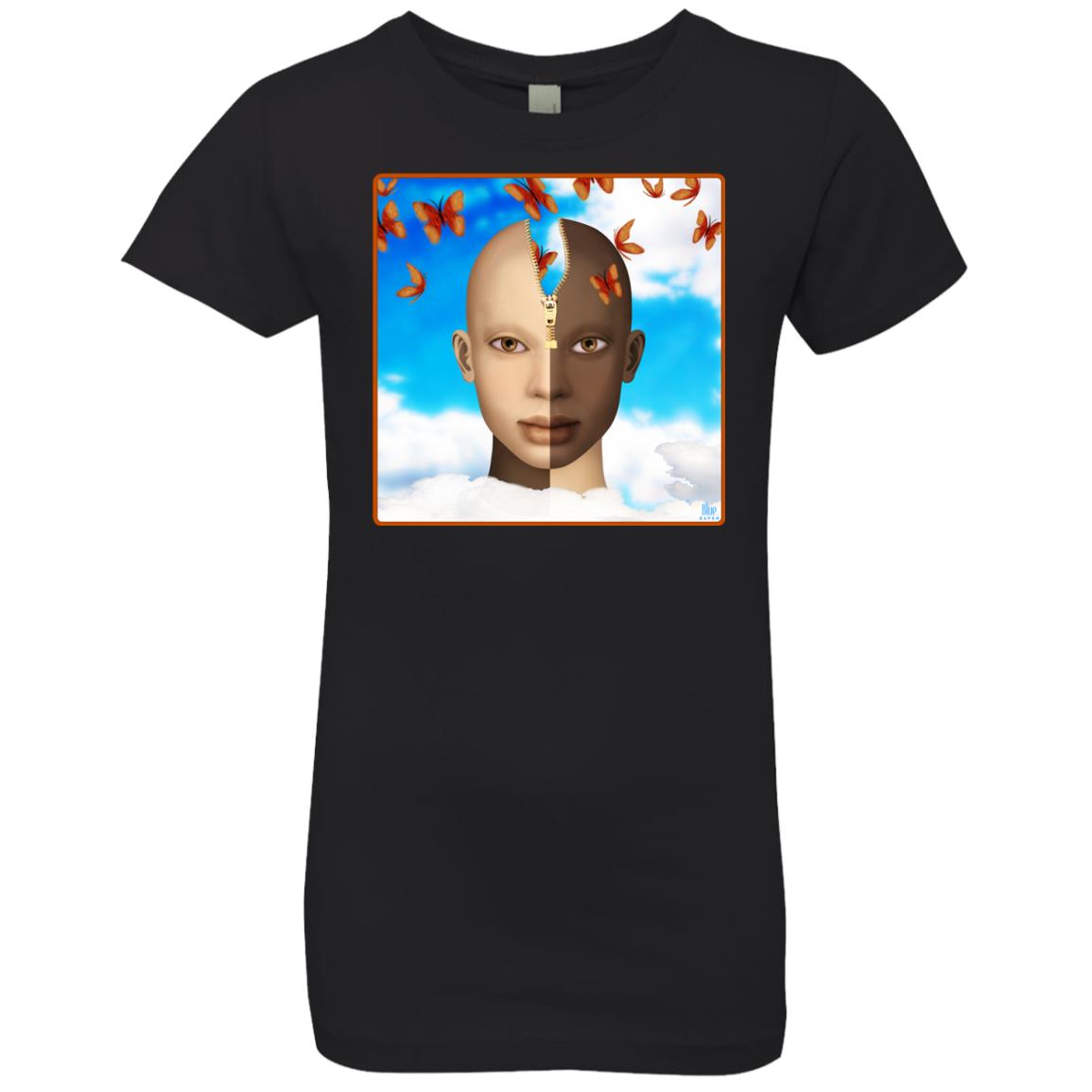 color of our thoughts - Girl's Premium Cotton T-Shirt