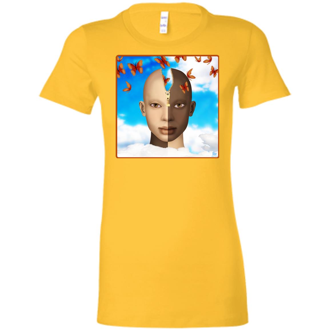 Color Of Our Thoughts - Women's Fitted T-Shirt