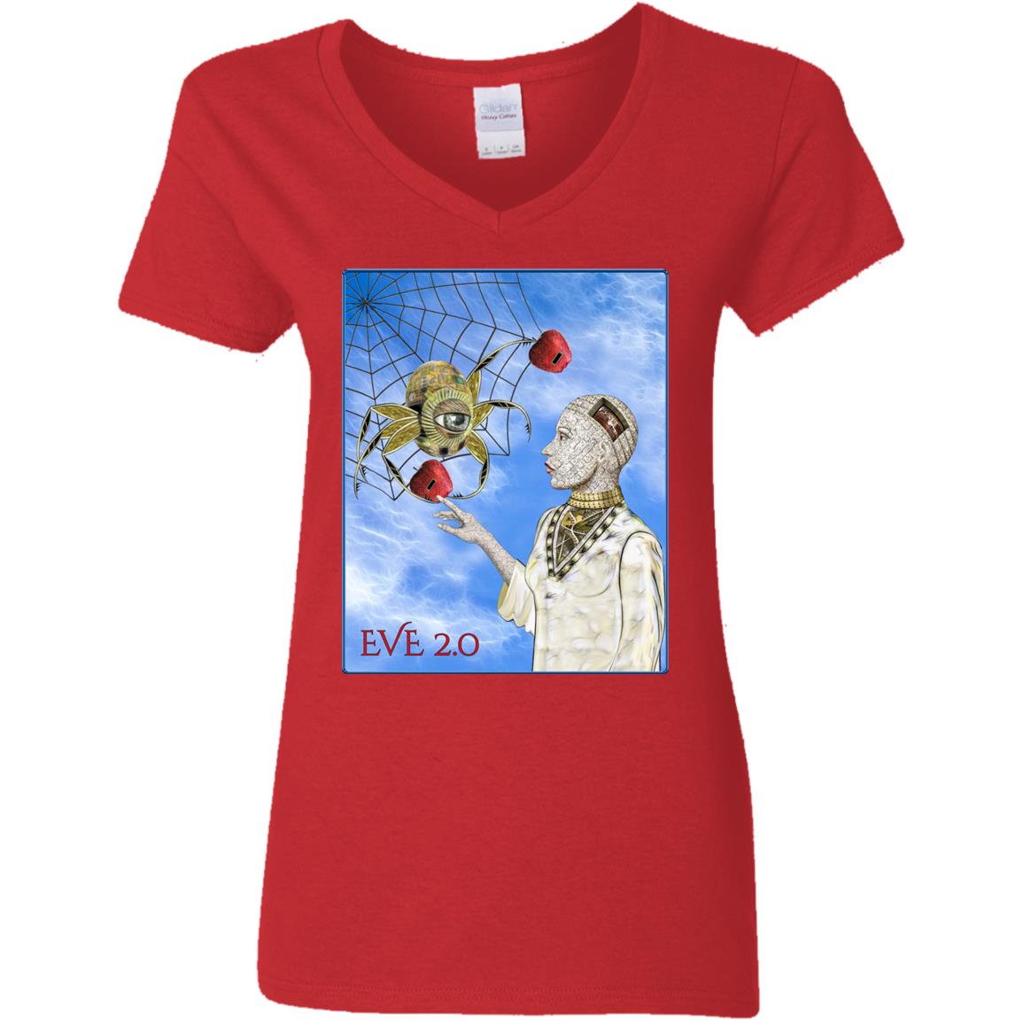 Eve 2.0 - Women's V-Neck T Shirt