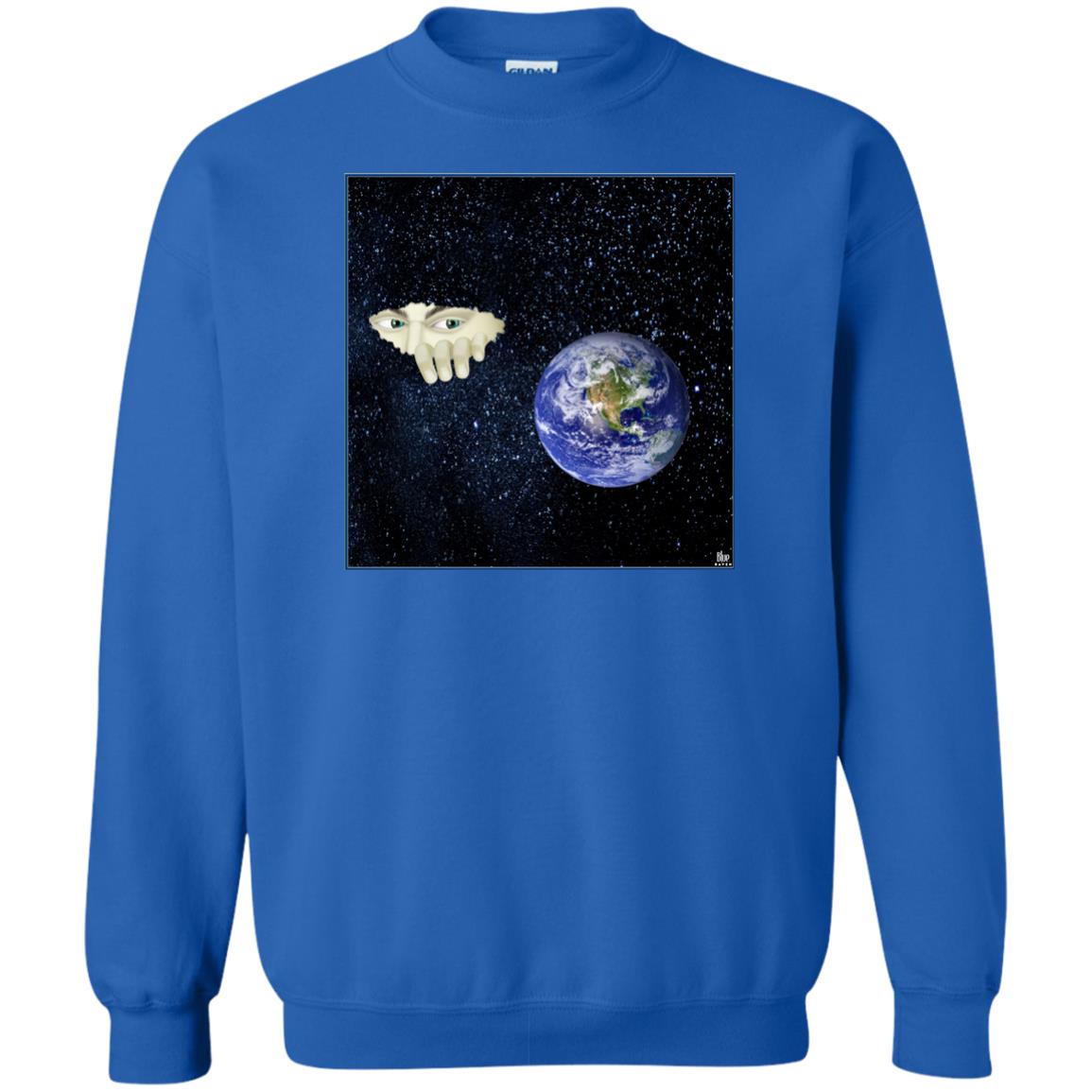SOMEWHERE OUT THERE - Men's Crew Neck Sweatshirt