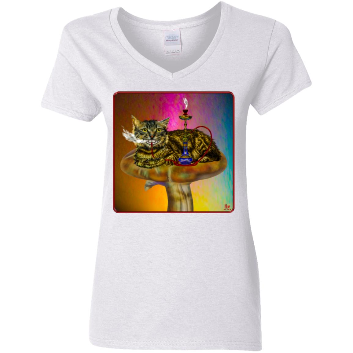 Magic Mushroom - Women's V-Neck T Shirt