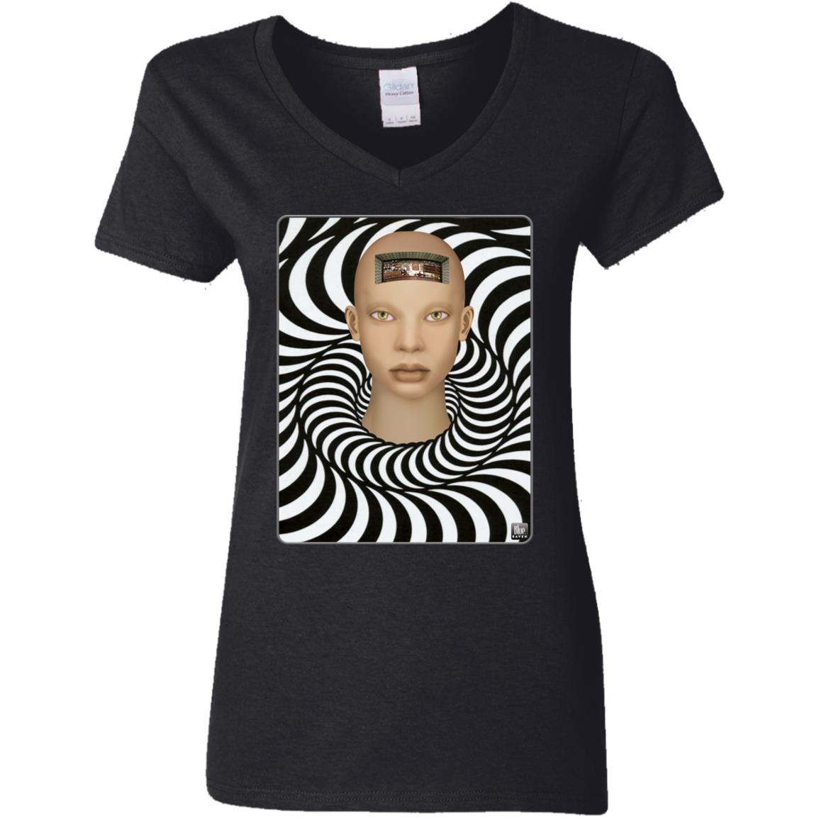 Computerized - Women's V-Neck T Shirt