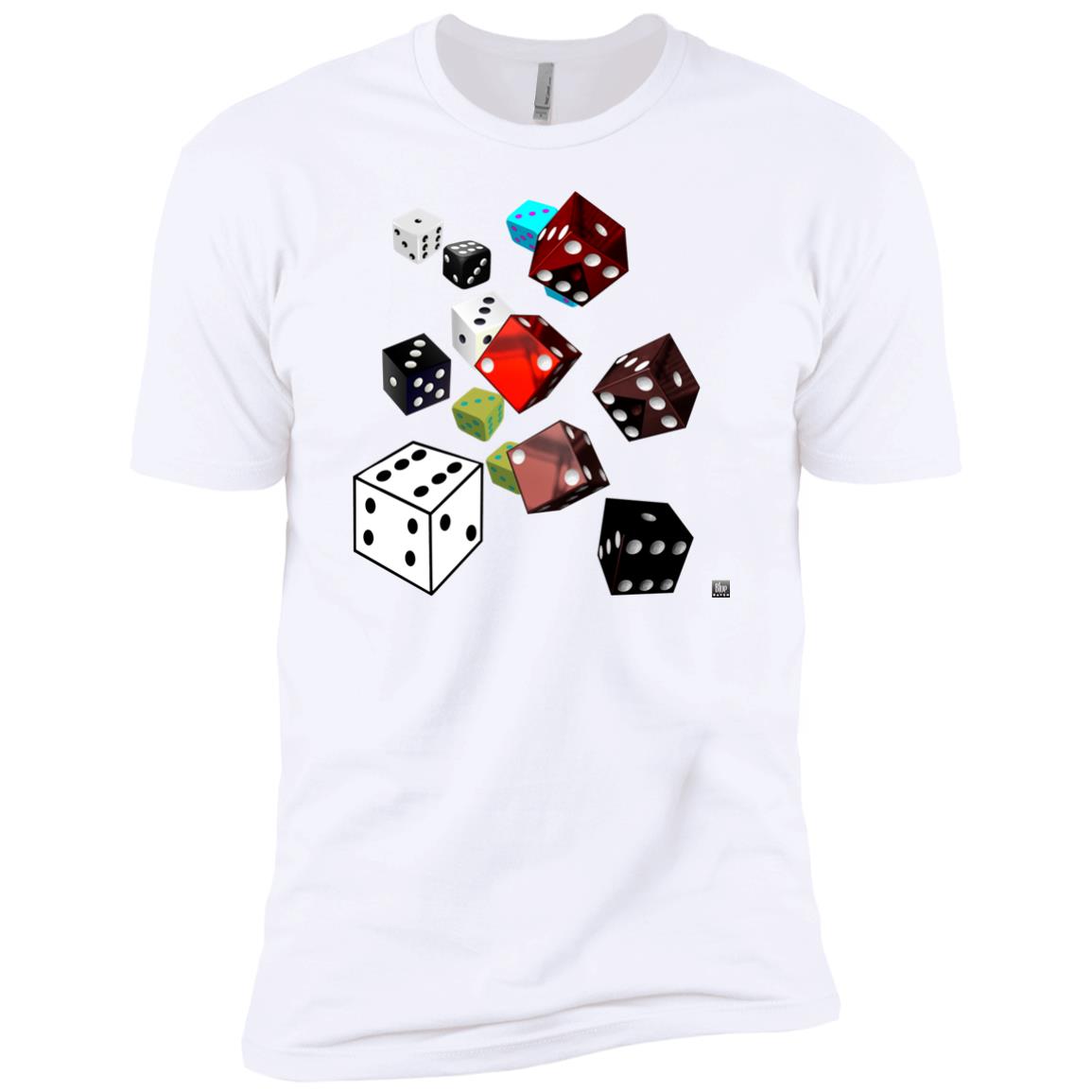 roll of the dice - Men's Premium Fitted T-Shirt