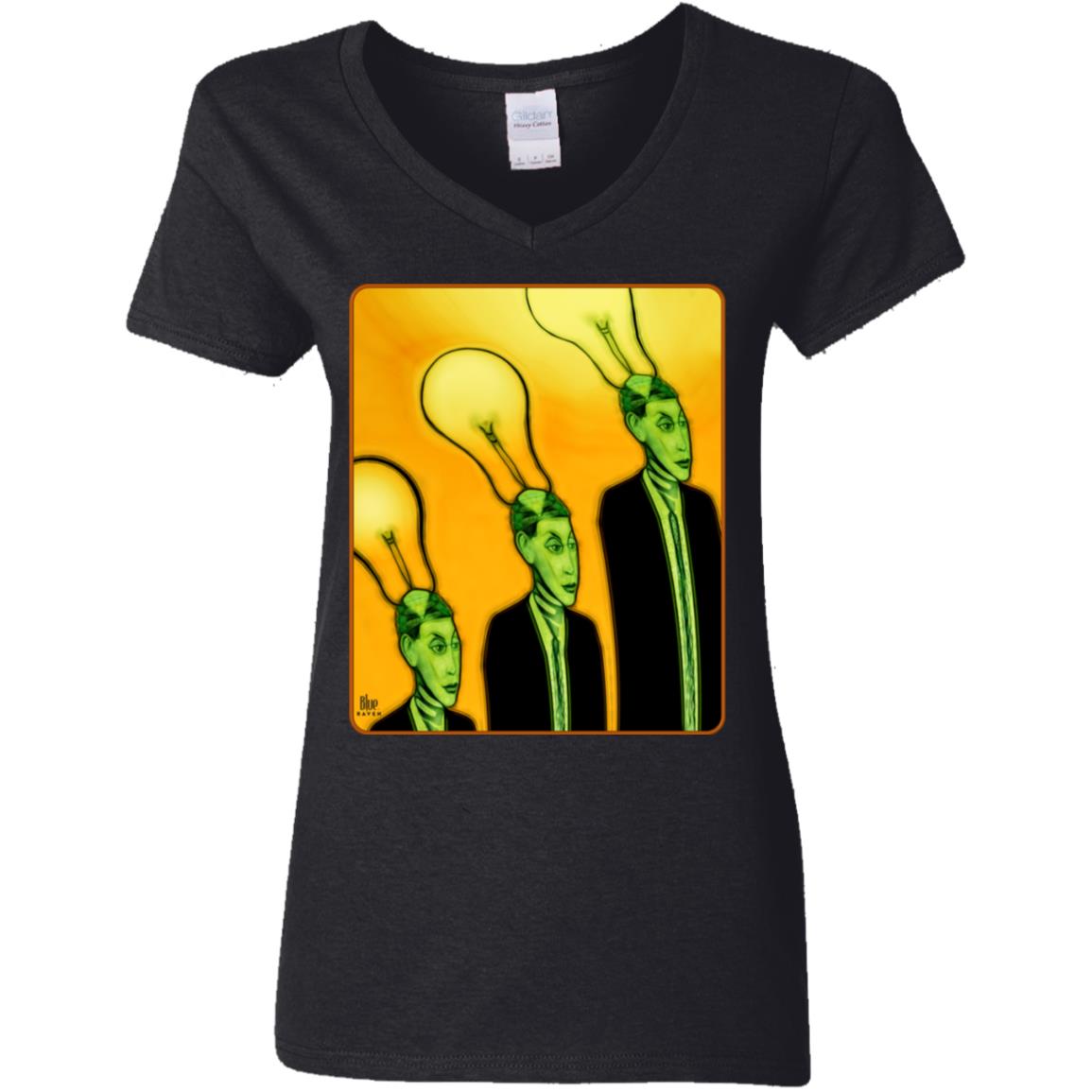 Brighter Idea - Women's V-Neck T Shirt