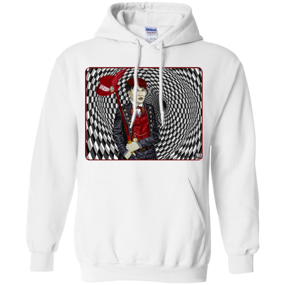 portrait of a mad hatter - Adult Hoodie