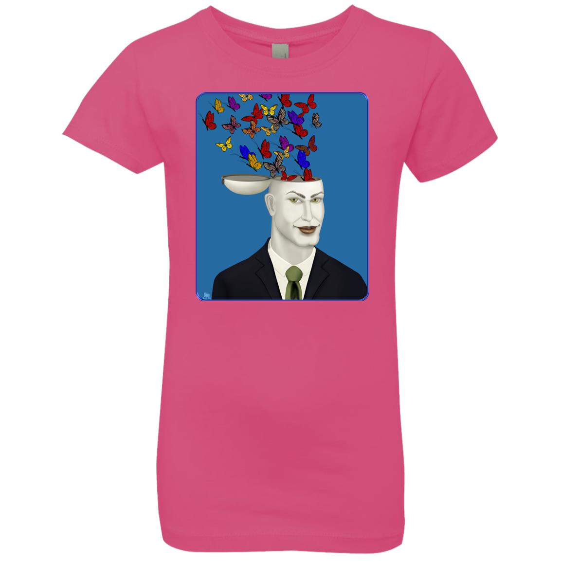 Let Creativity Fly - Girl's Premium Cotton T-Shirt