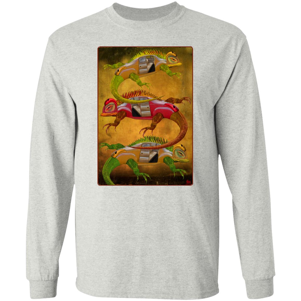 Uber Lizards - Men's Long Sleeve T-Shirt