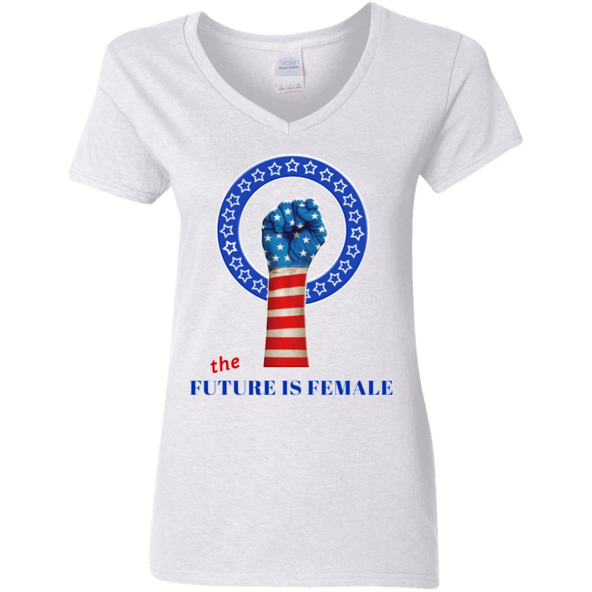 The Future Is Female - Women's V-Neck T Shirt