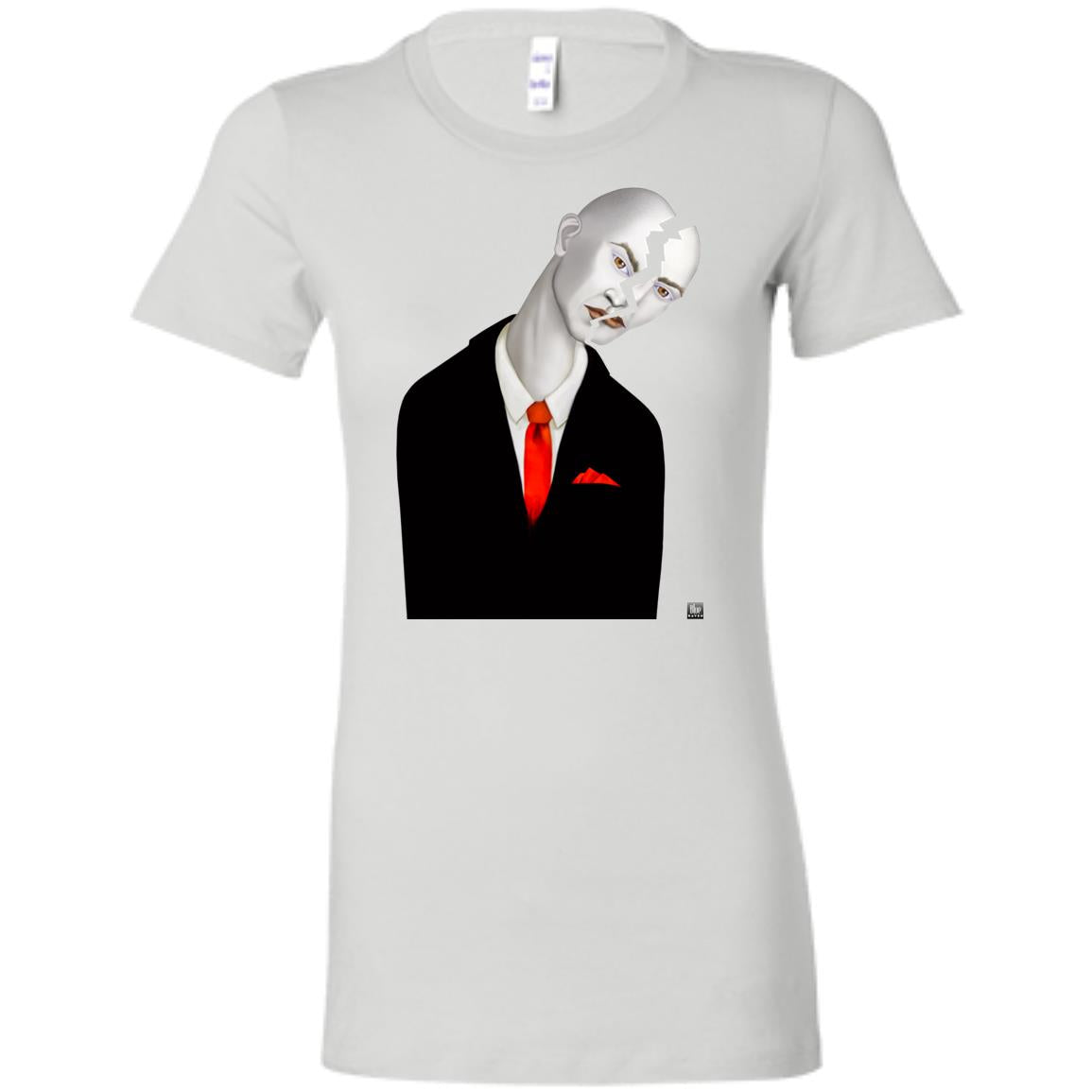 CRACKED UP - Women's Fitted T-Shirt