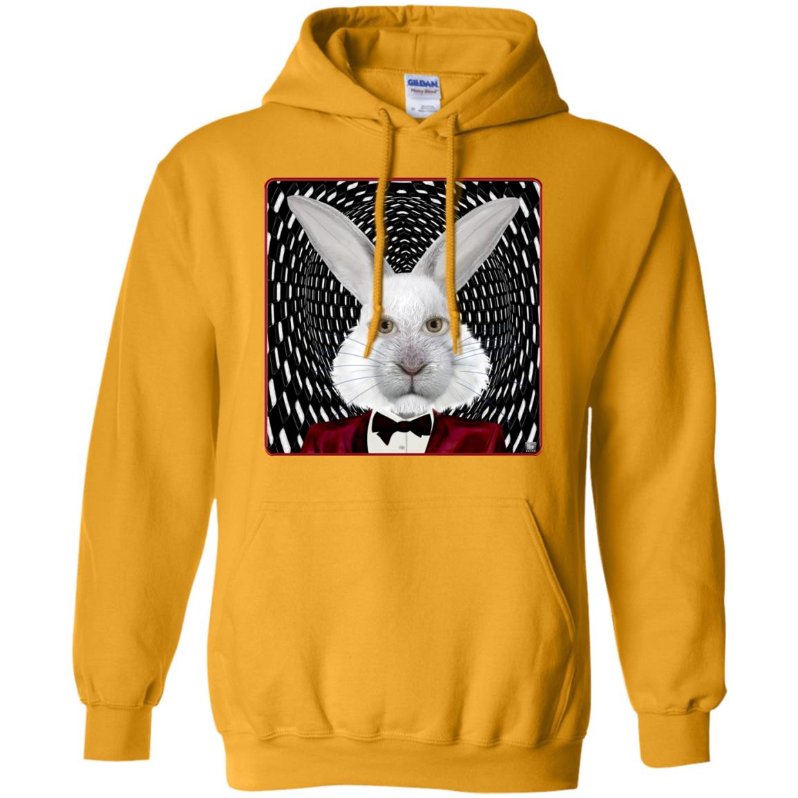 the white rabbit - Adult Hoodie