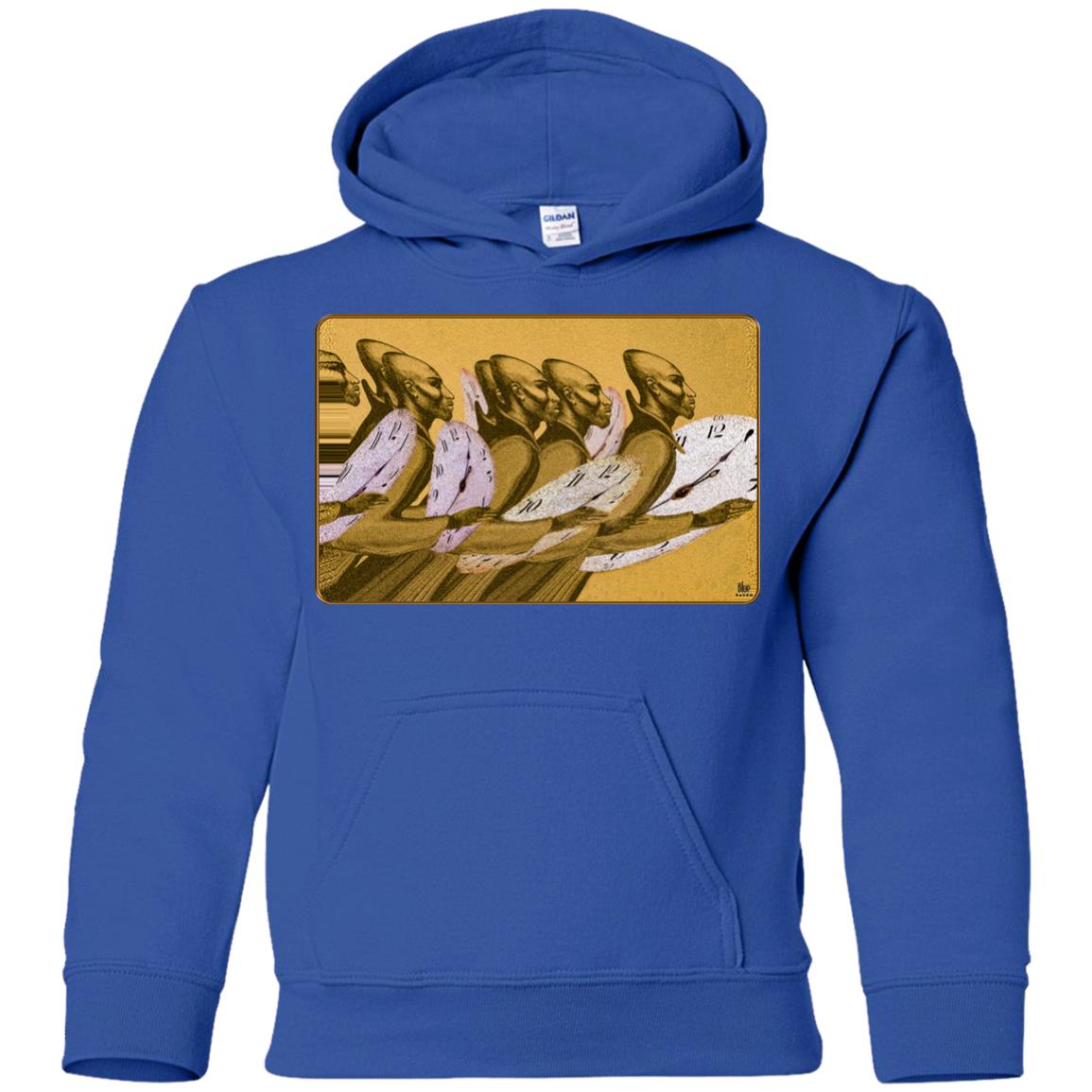 Time Marching On - Gold - Youth Hoodie