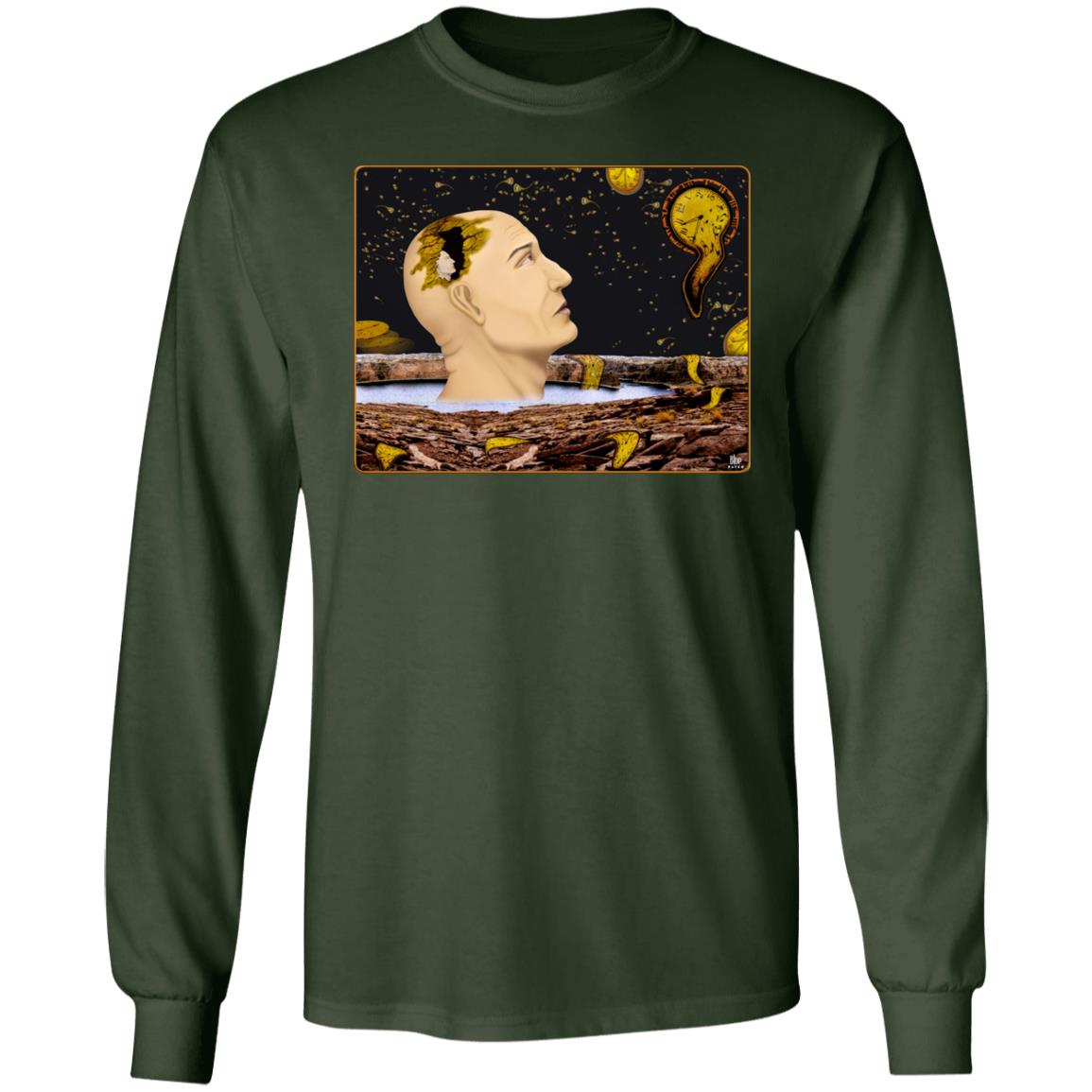 Earth Time Running Out – Men’s Long Sleeve T-Shirt