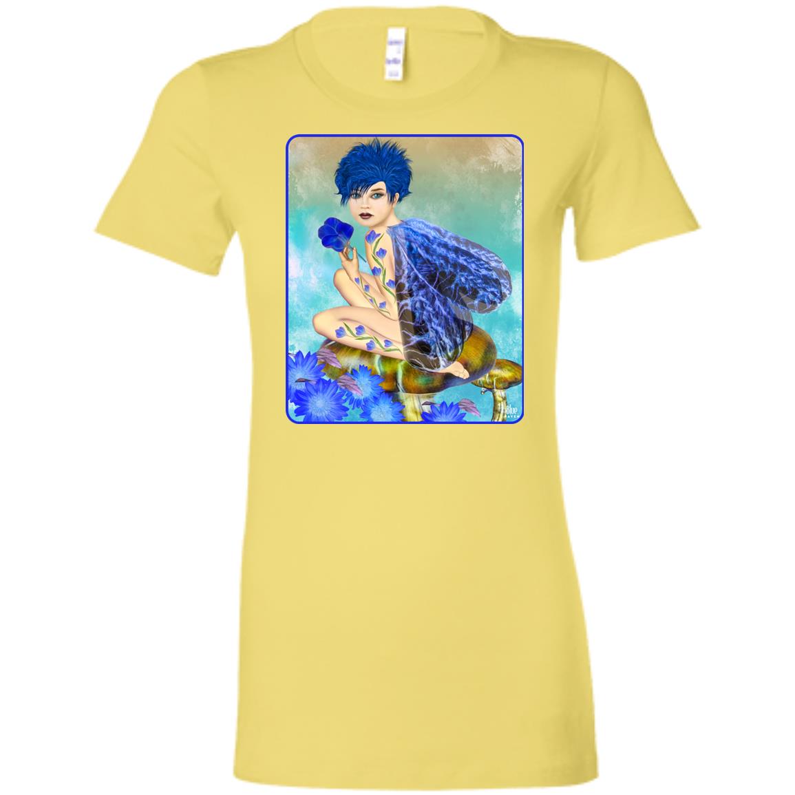 Blue Fairy 2 - Women's Fitted T-Shirt