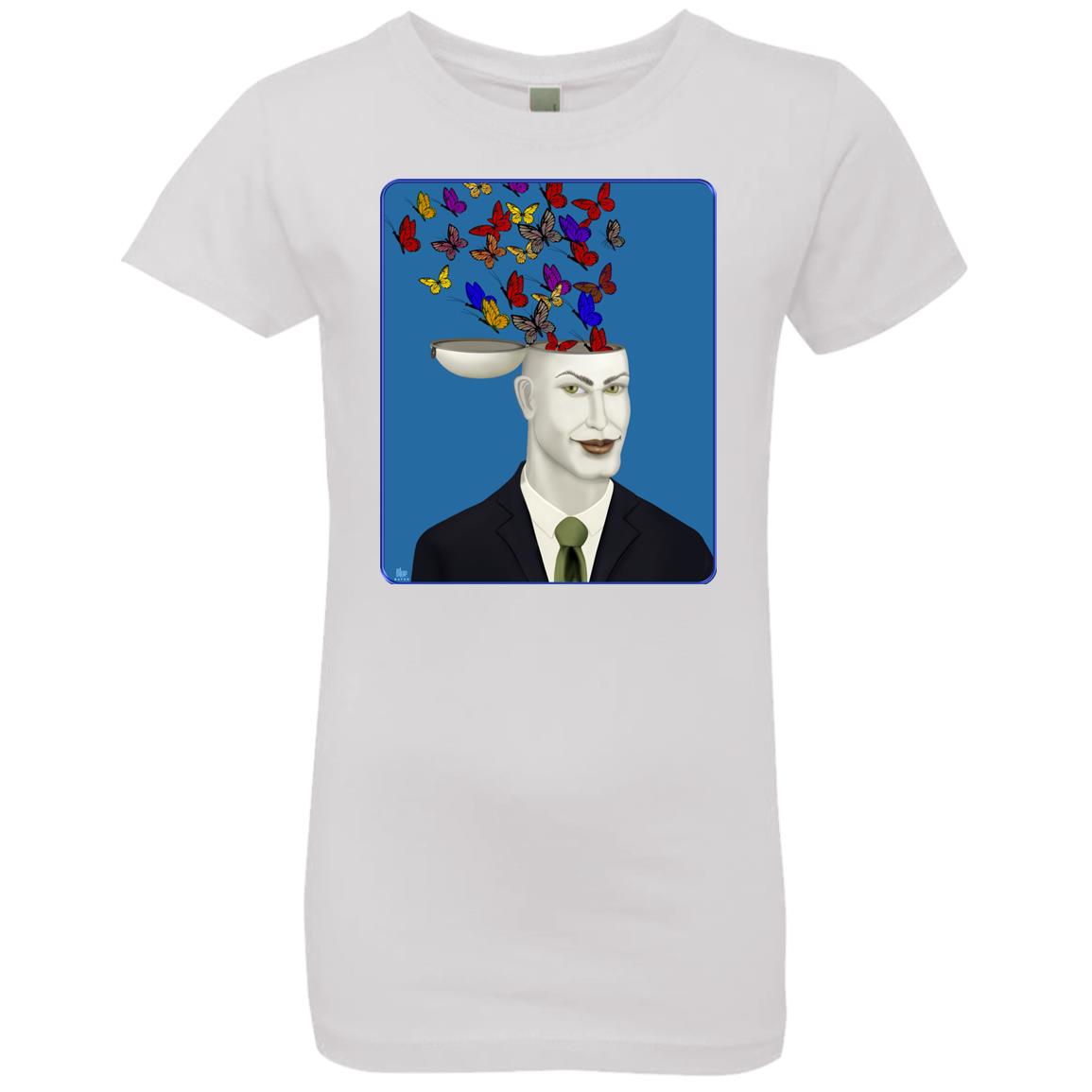 Let Creativity Fly - Girl's Premium Cotton T-Shirt