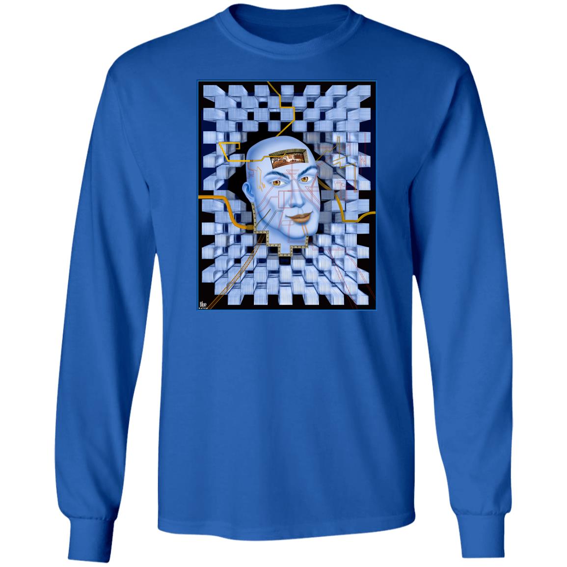 Plugged In - Men's Long Sleeve T-Shirt