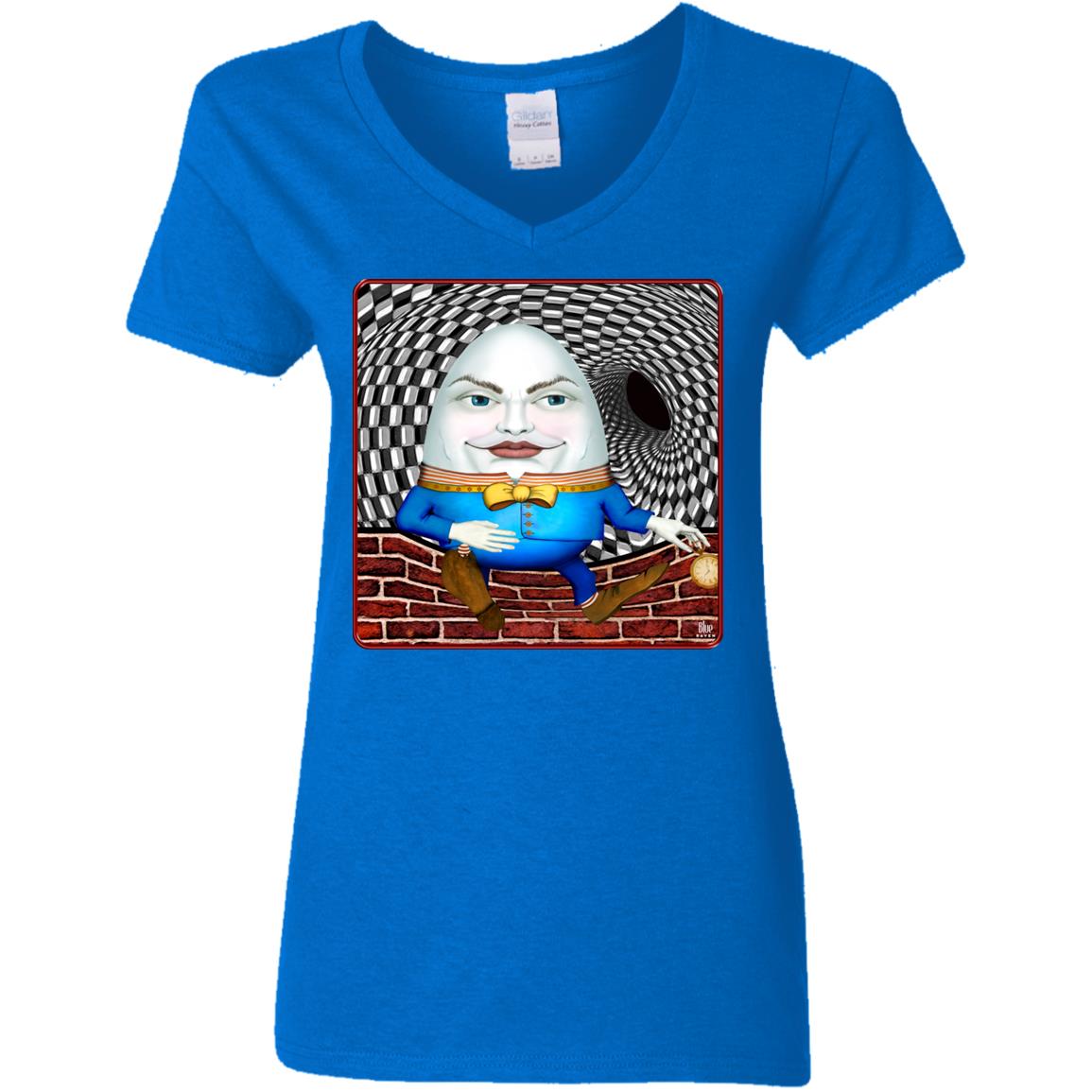 Humpty Dumpty - Women's V-Neck T Shirt