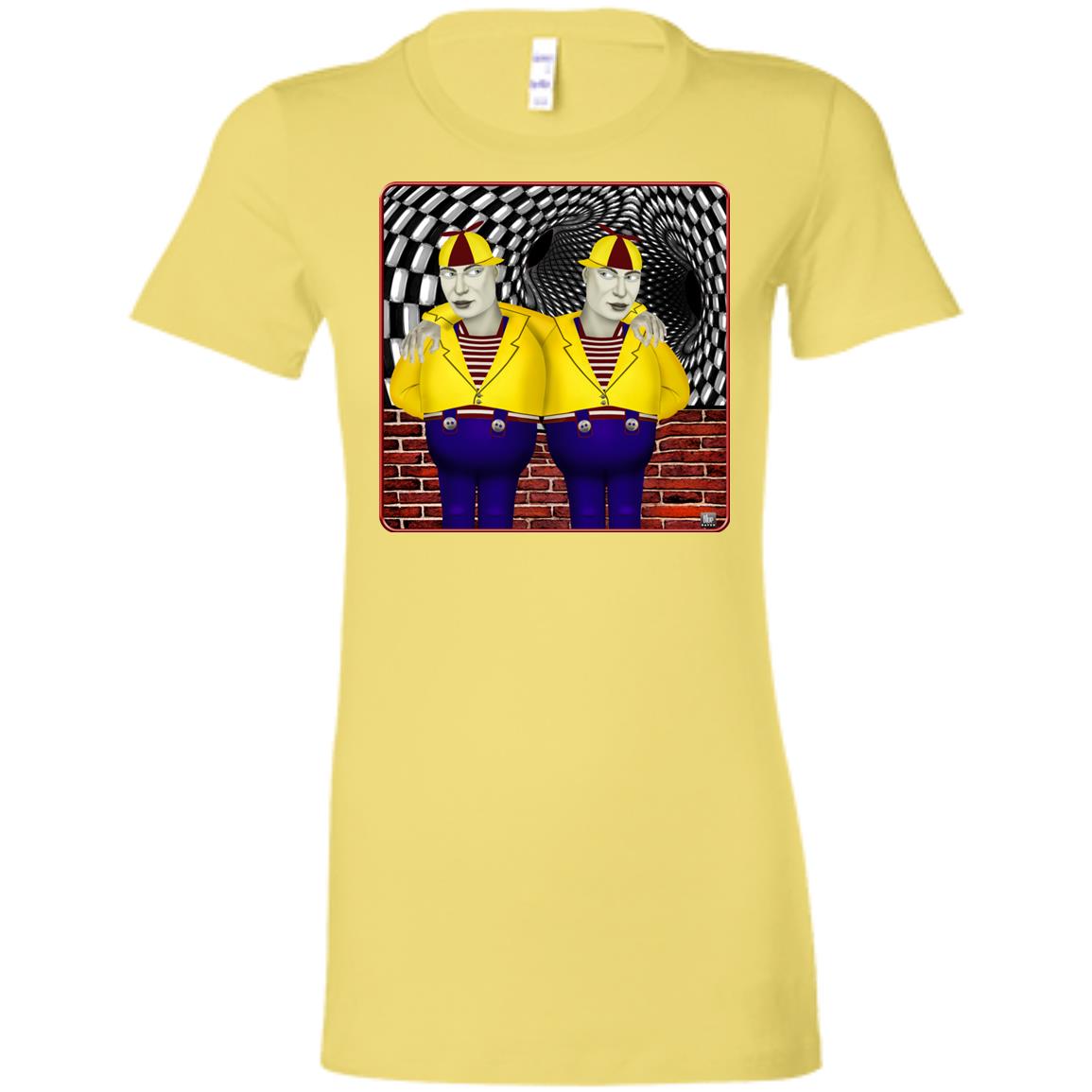 tweedledee and dum - Women's Fitted T-Shirt