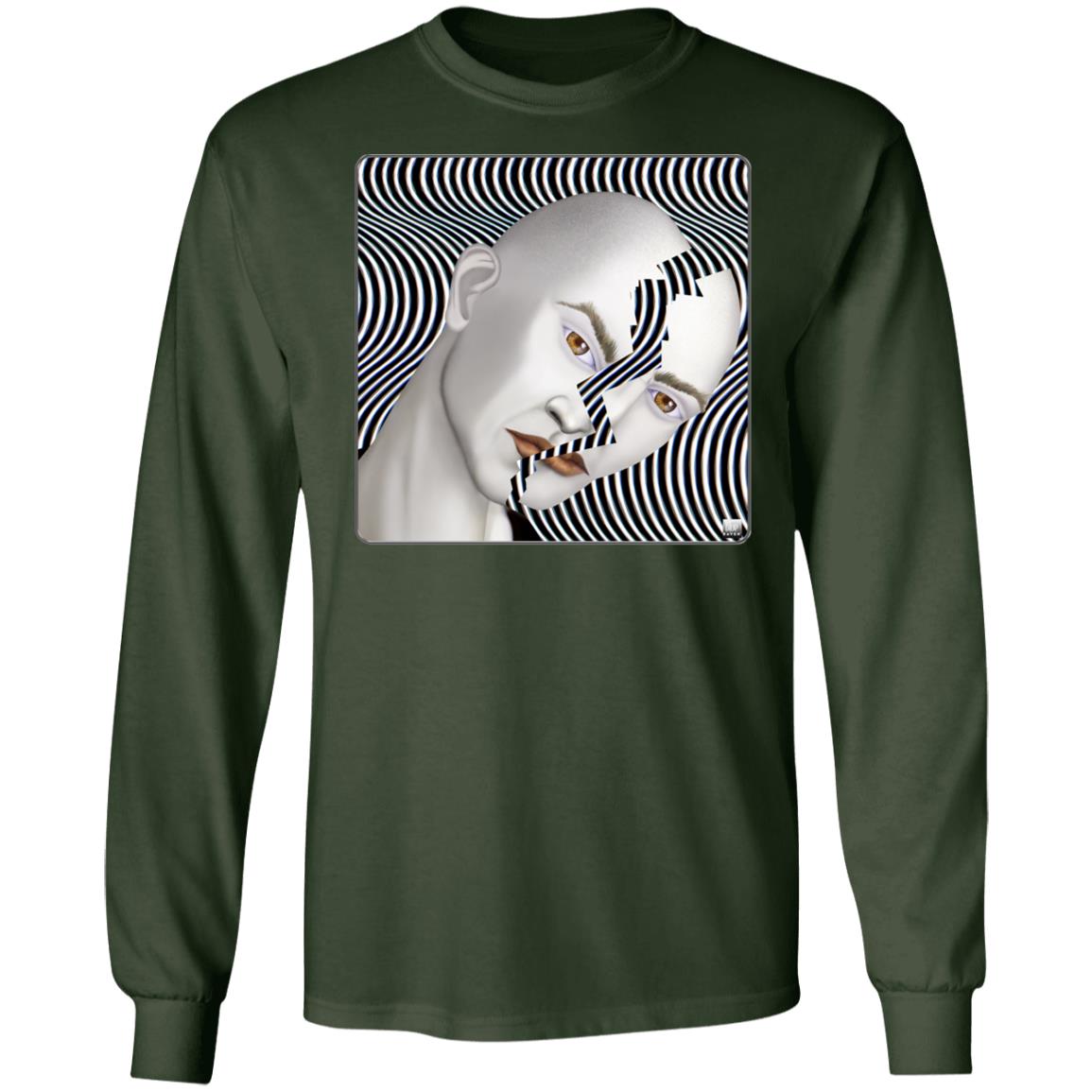 Cracked Until Coffee - Men's Long Sleeve T-Shirt